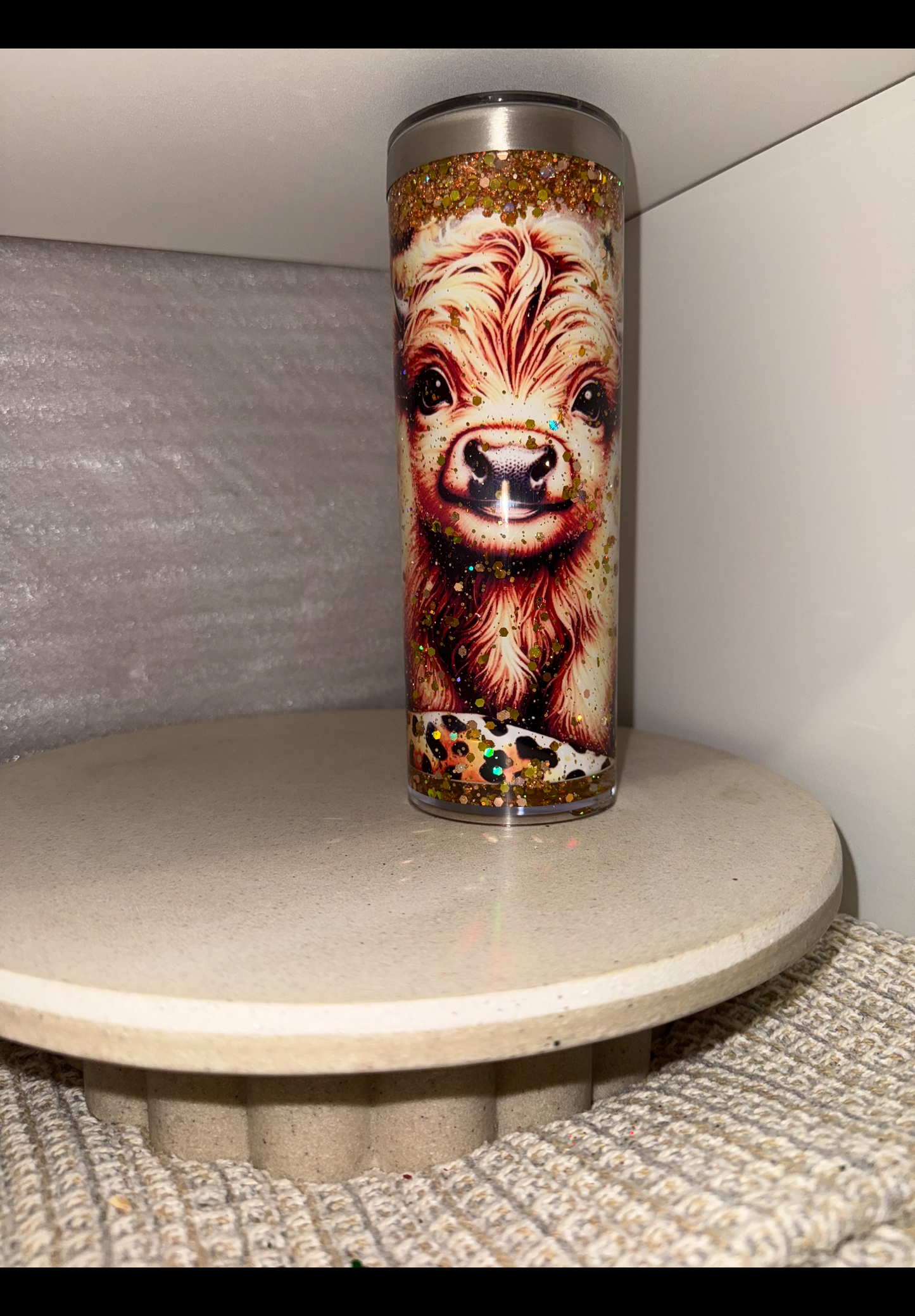 Highland cow sunflower story board