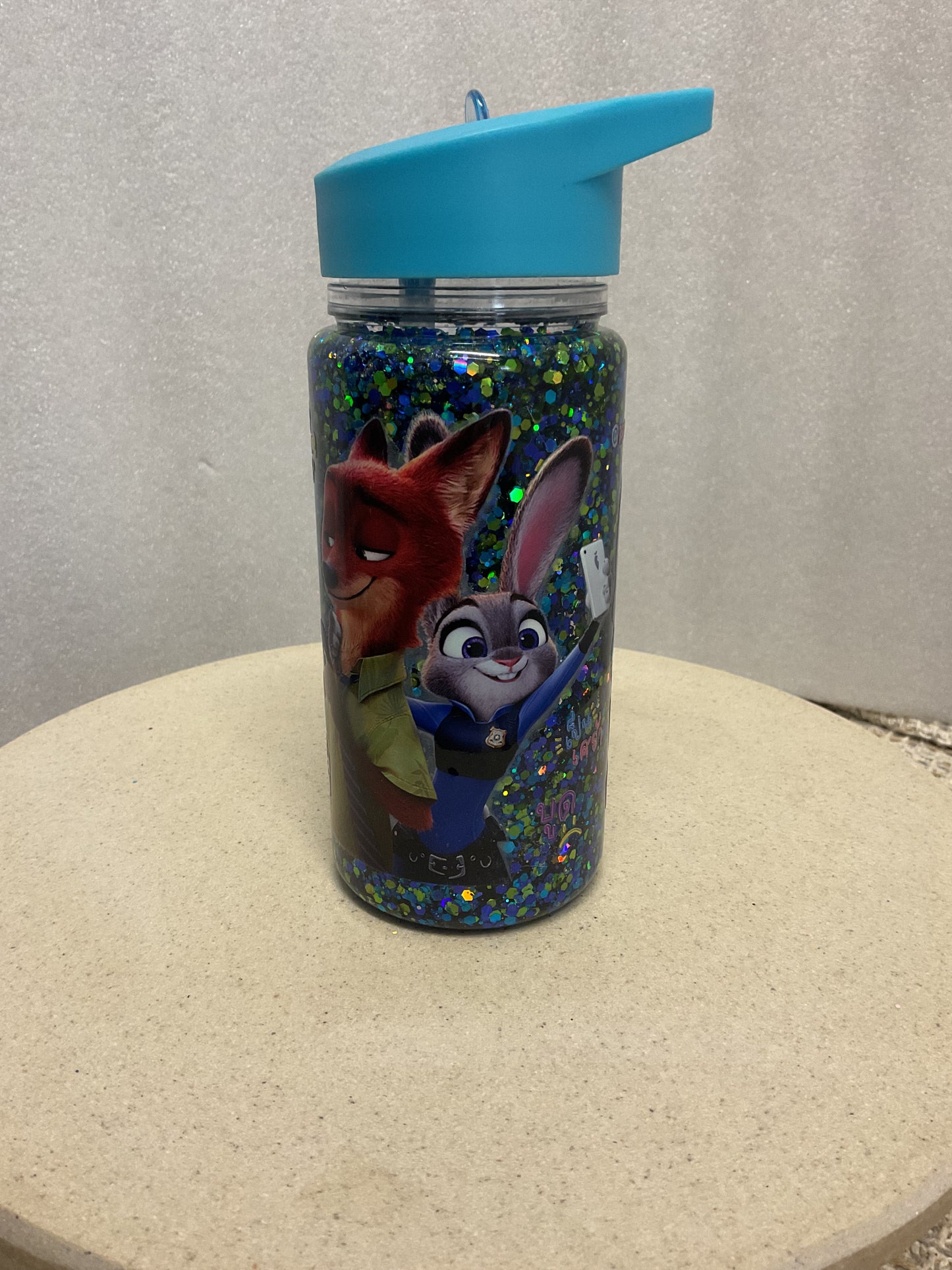 Zootopia snowglobe drink bottle
