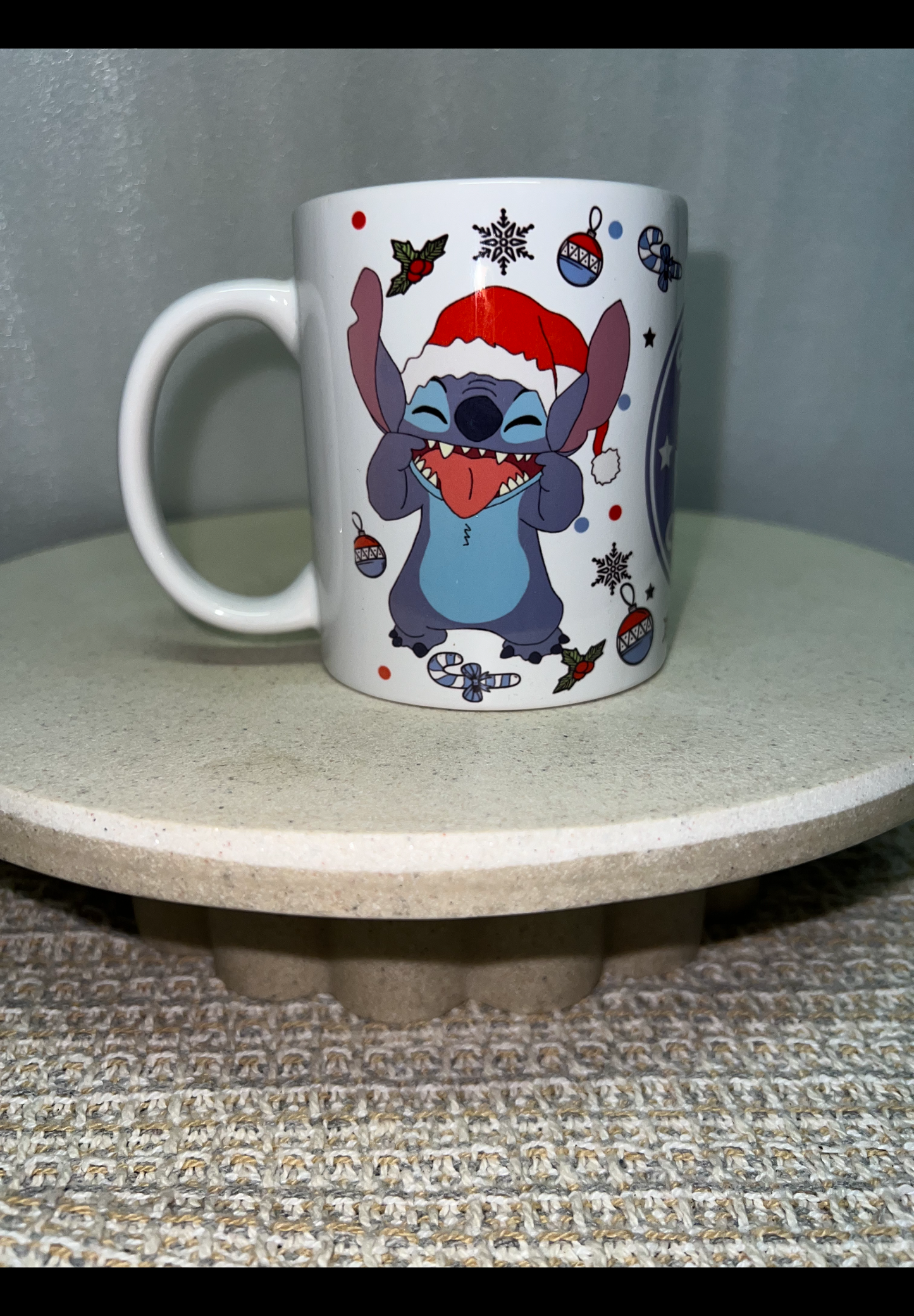 Stitch Christmas mug