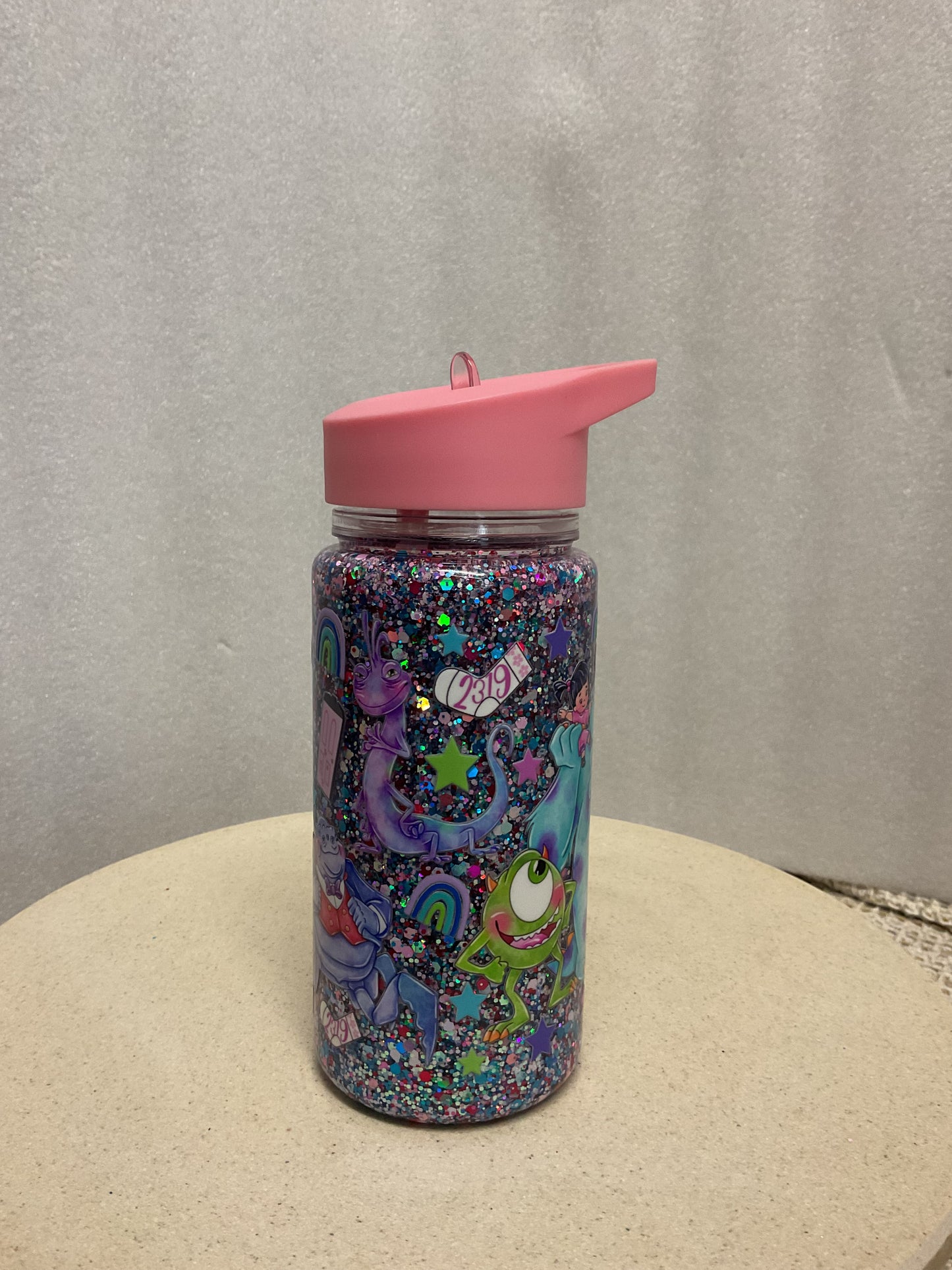 Monsters inc snowglobe drink bottle