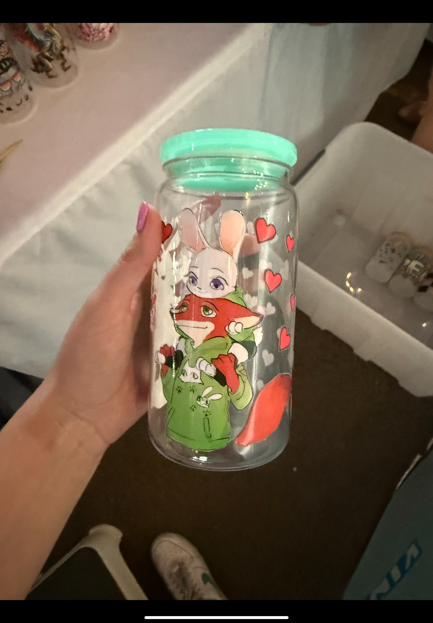 Zootopia acrylic cup