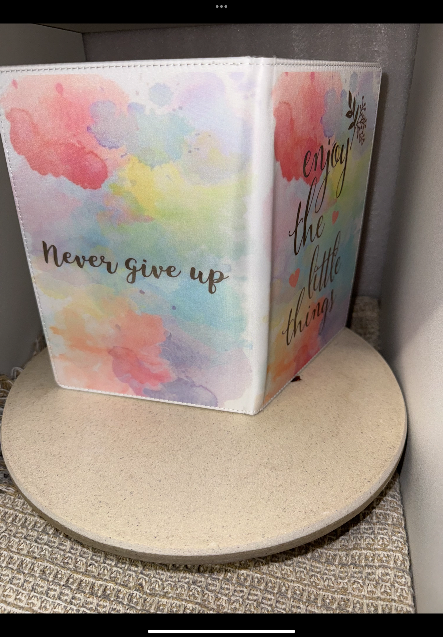 Enjoy the little things never give up book PREORDER