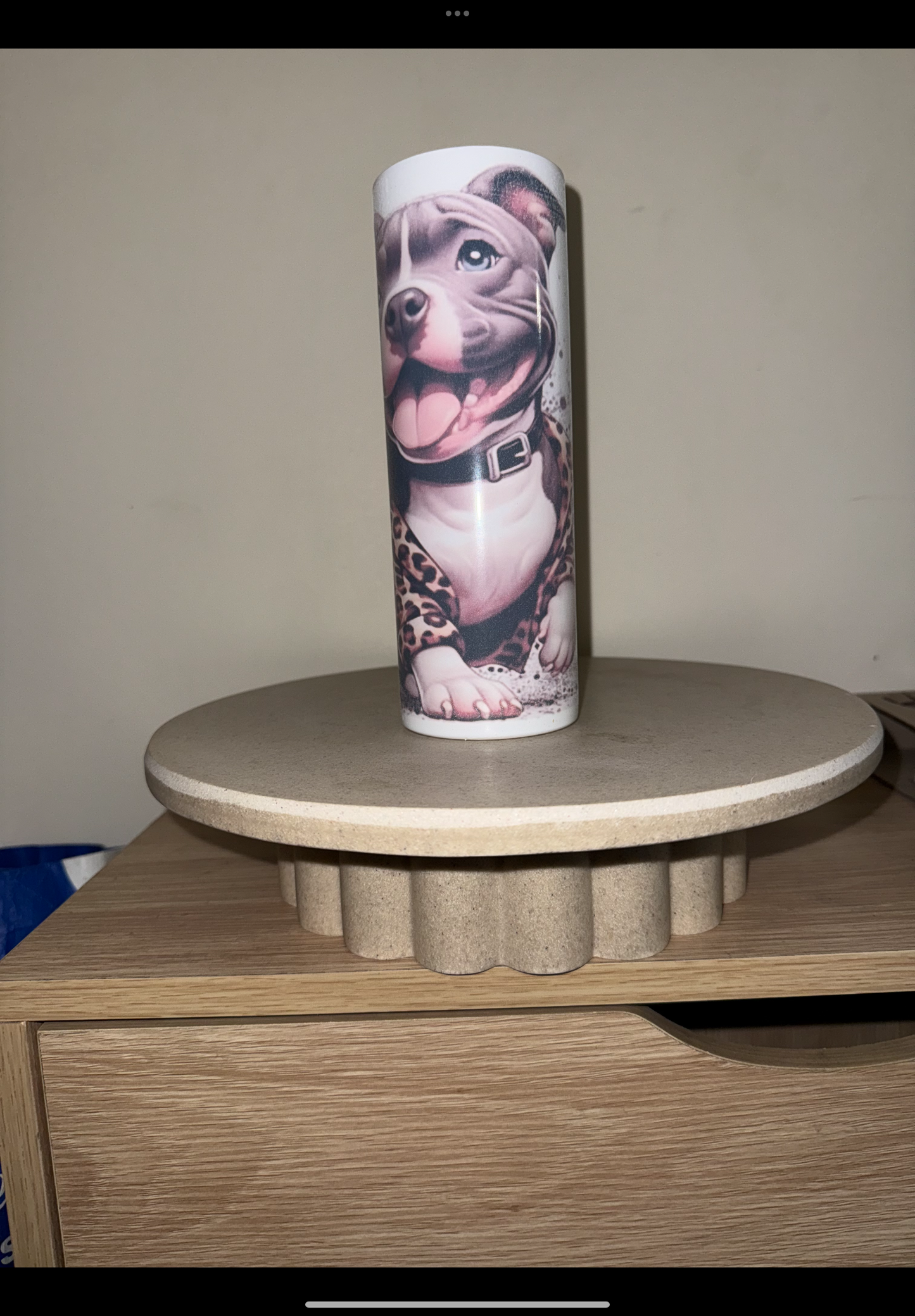 Staffy insulated tumbler