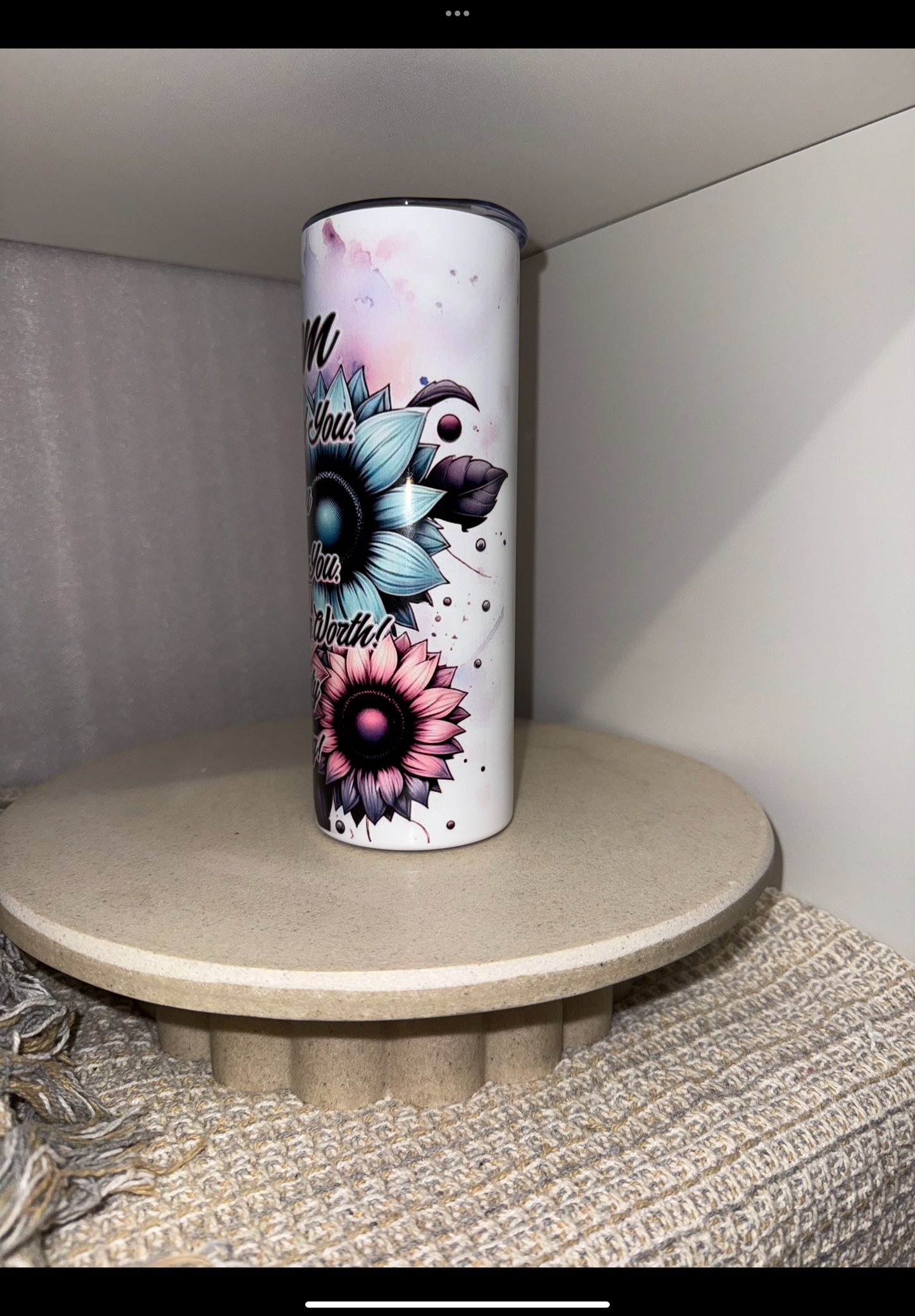 Let them flower tumbler