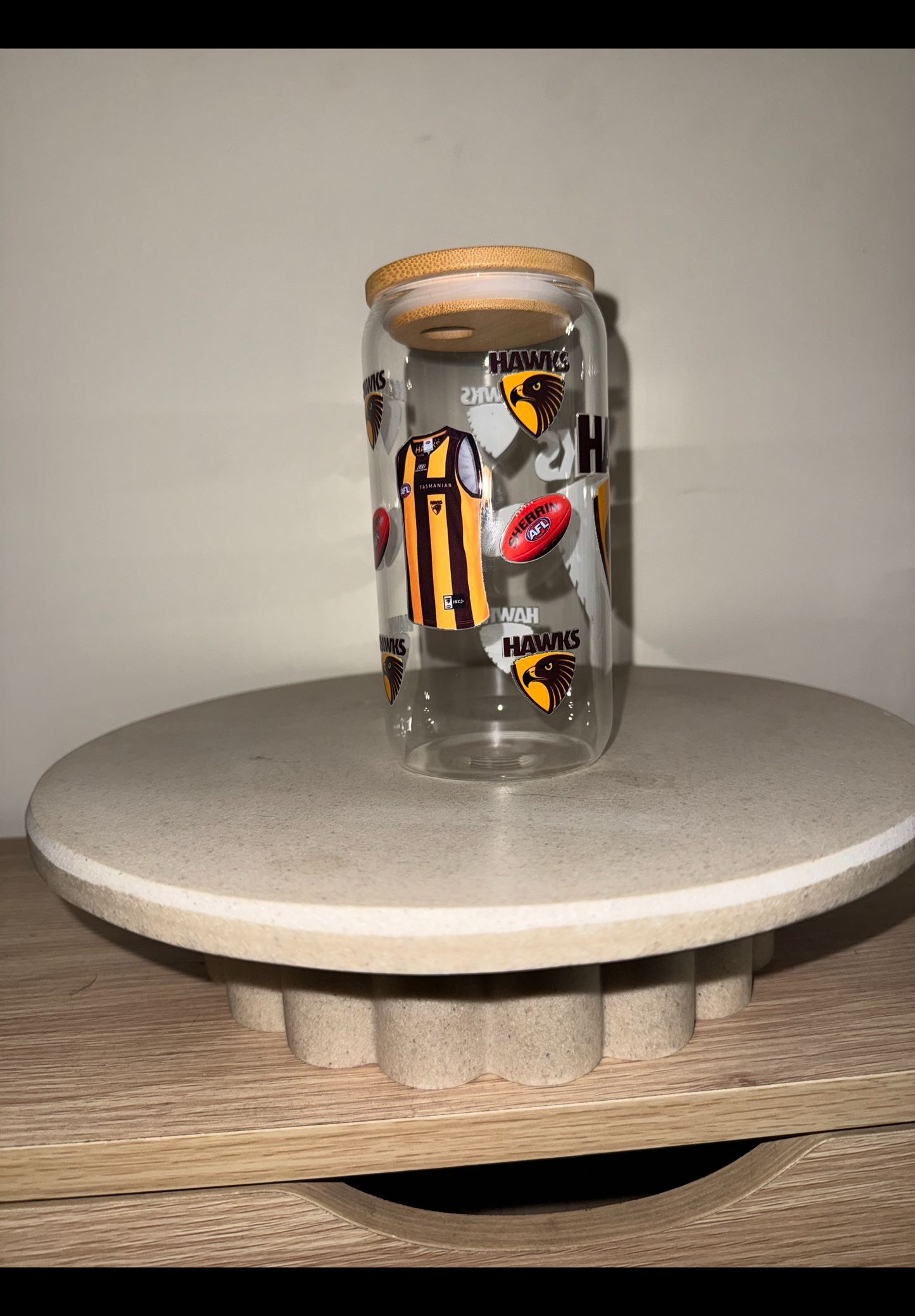 Hawks clear glass