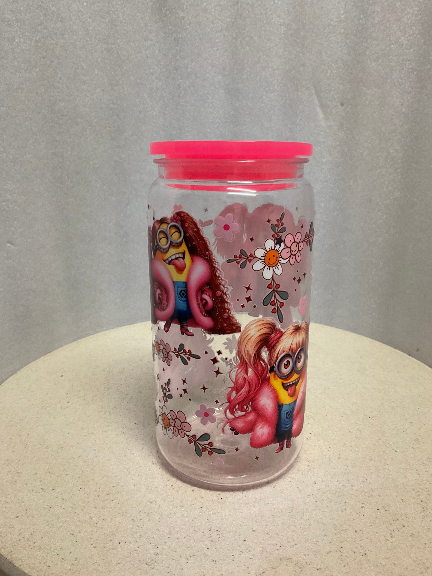 Minions acrylic cup