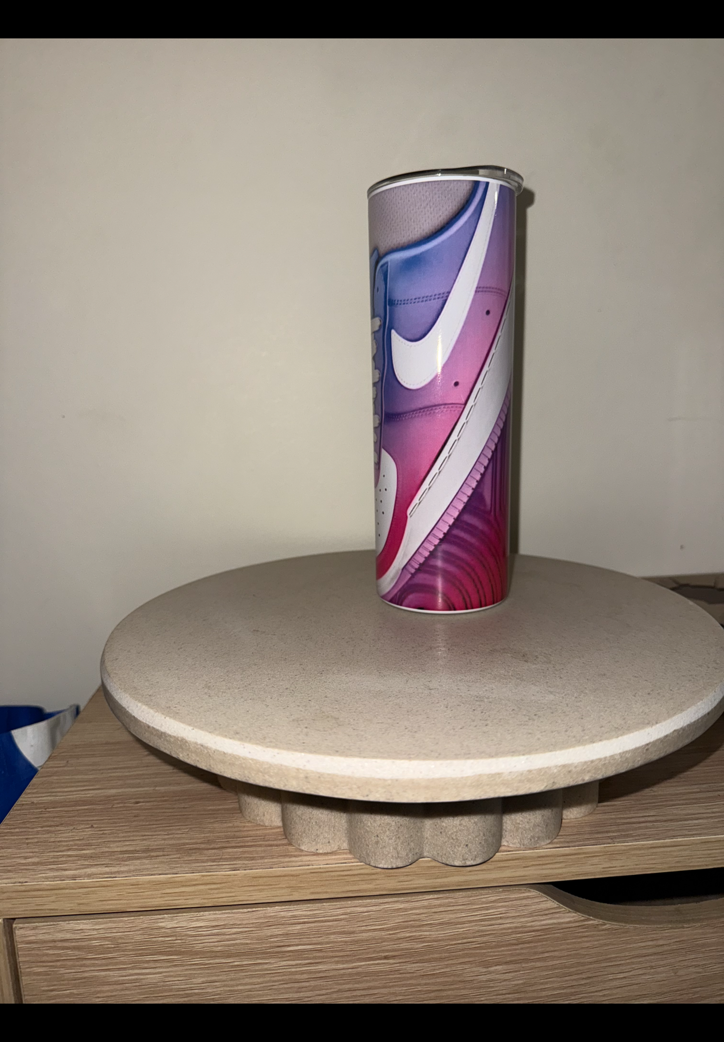 Nike air Rainbow tumbler