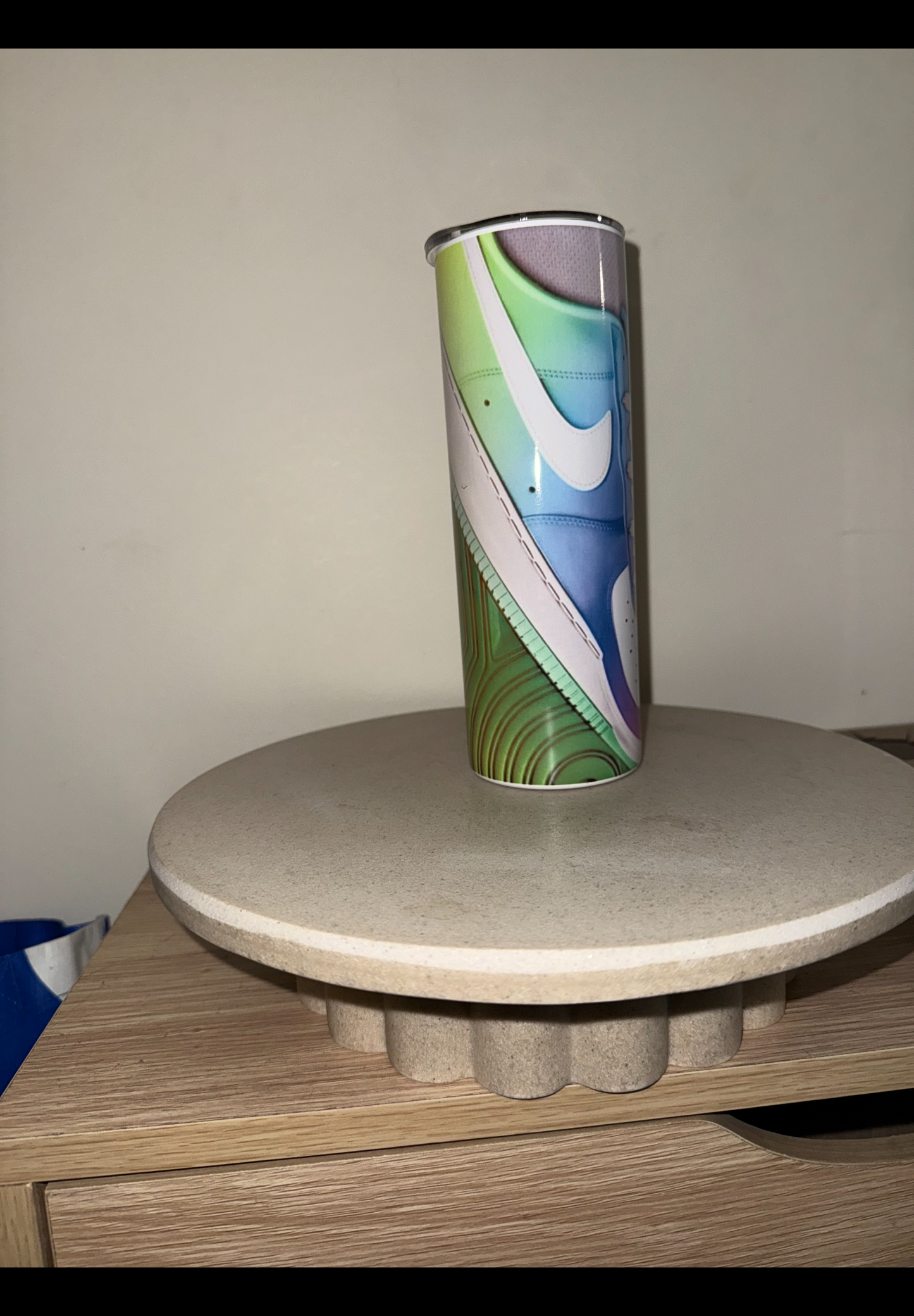 Nike air Rainbow tumbler