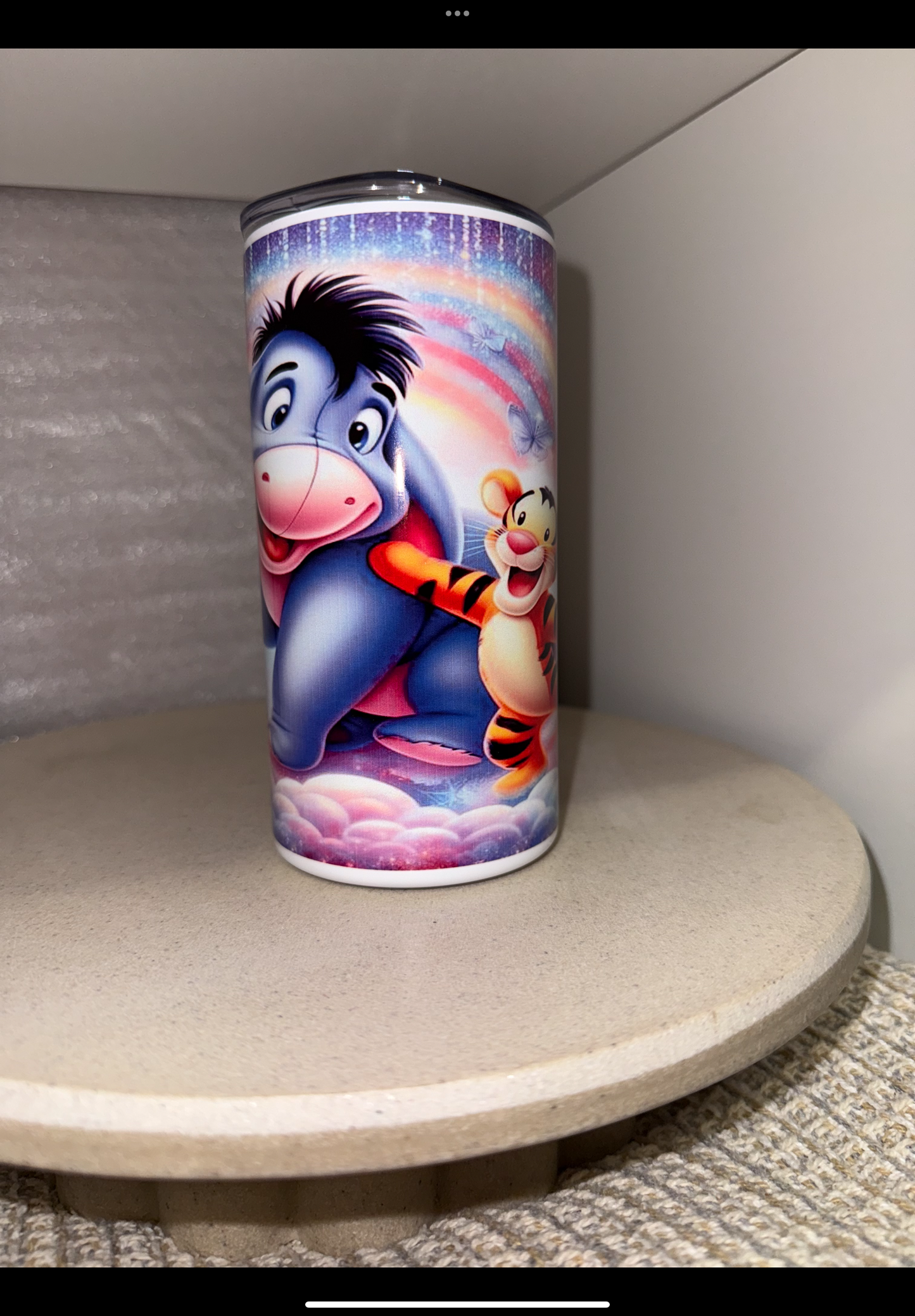 Euyore and tigger kids tumbler