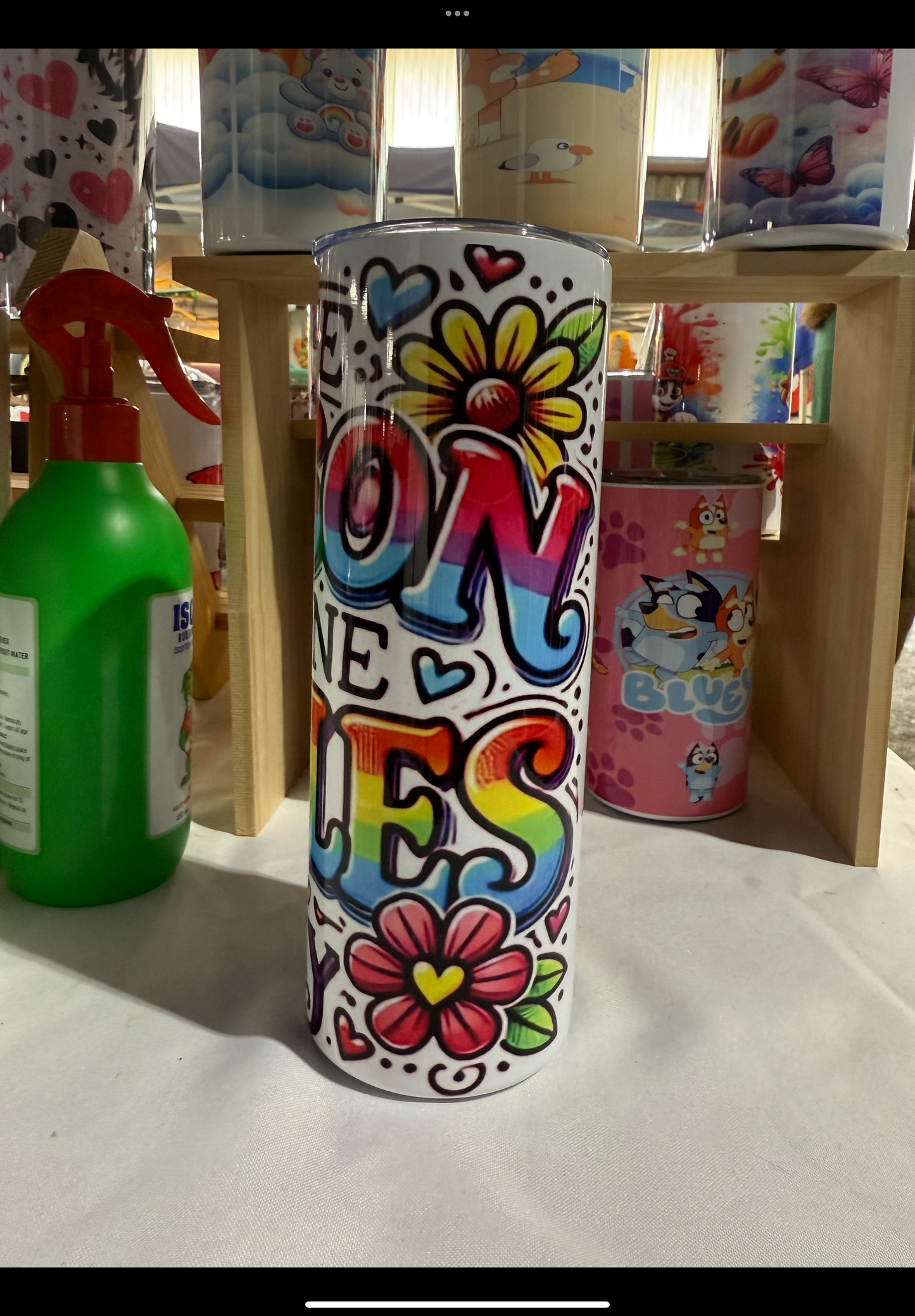Be the reason someone smiles today insulated tumbler
