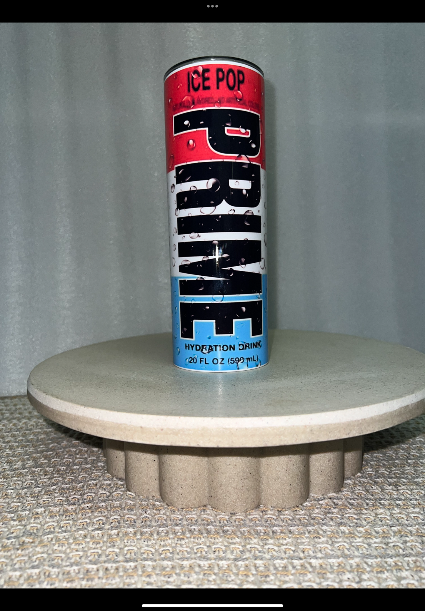 Prime ice pop tumbler