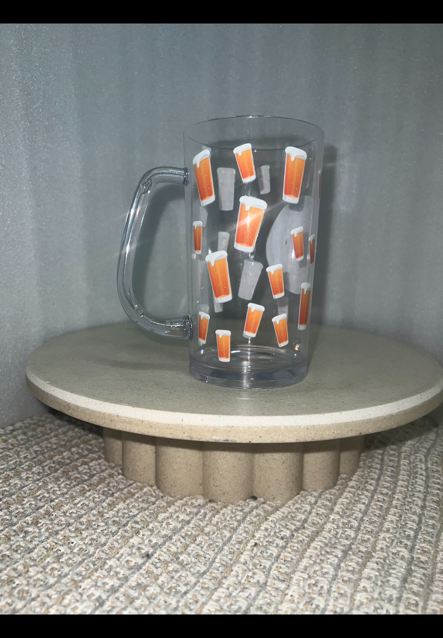 Vb beer acrylic glass