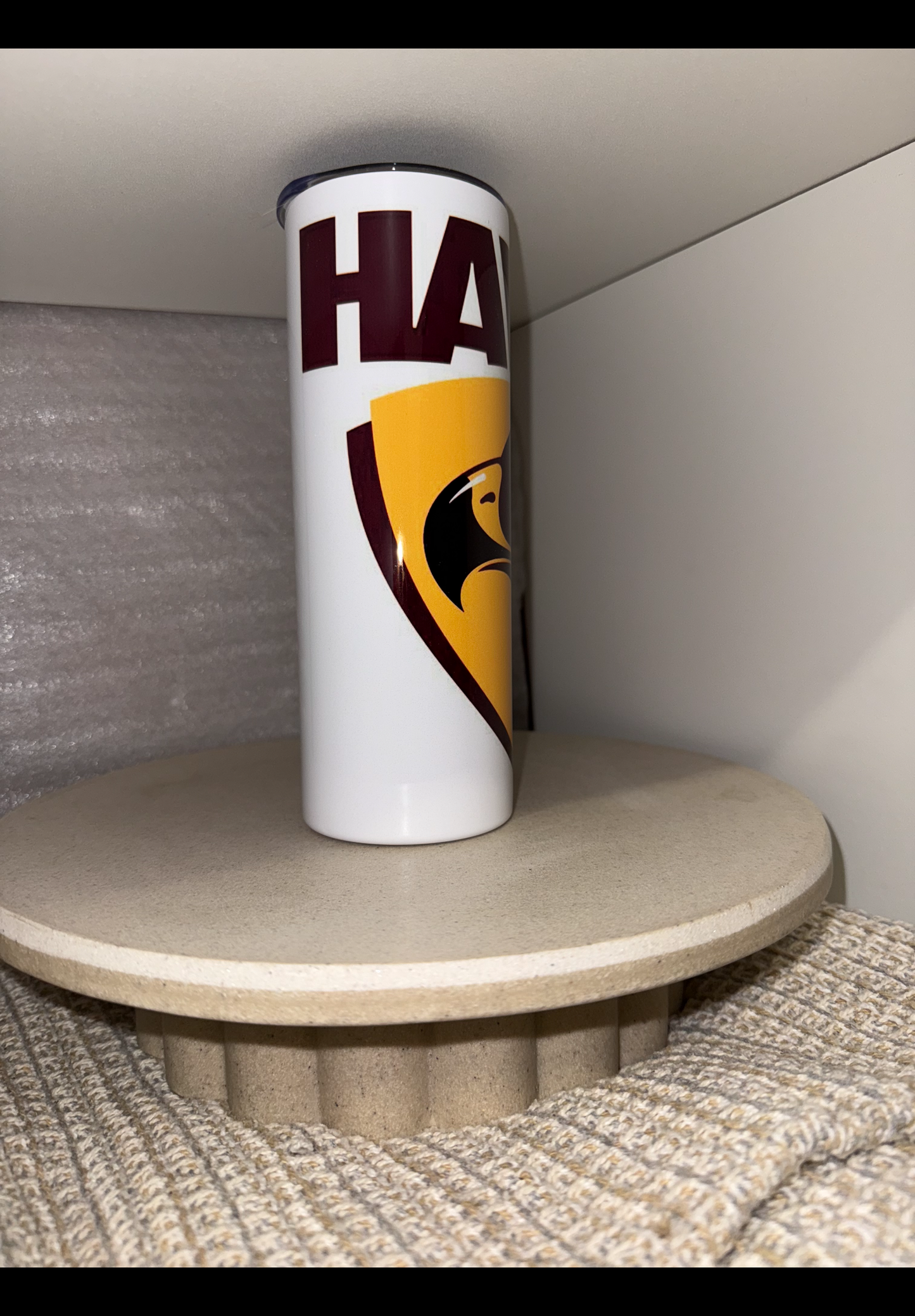 Hawks tumbler