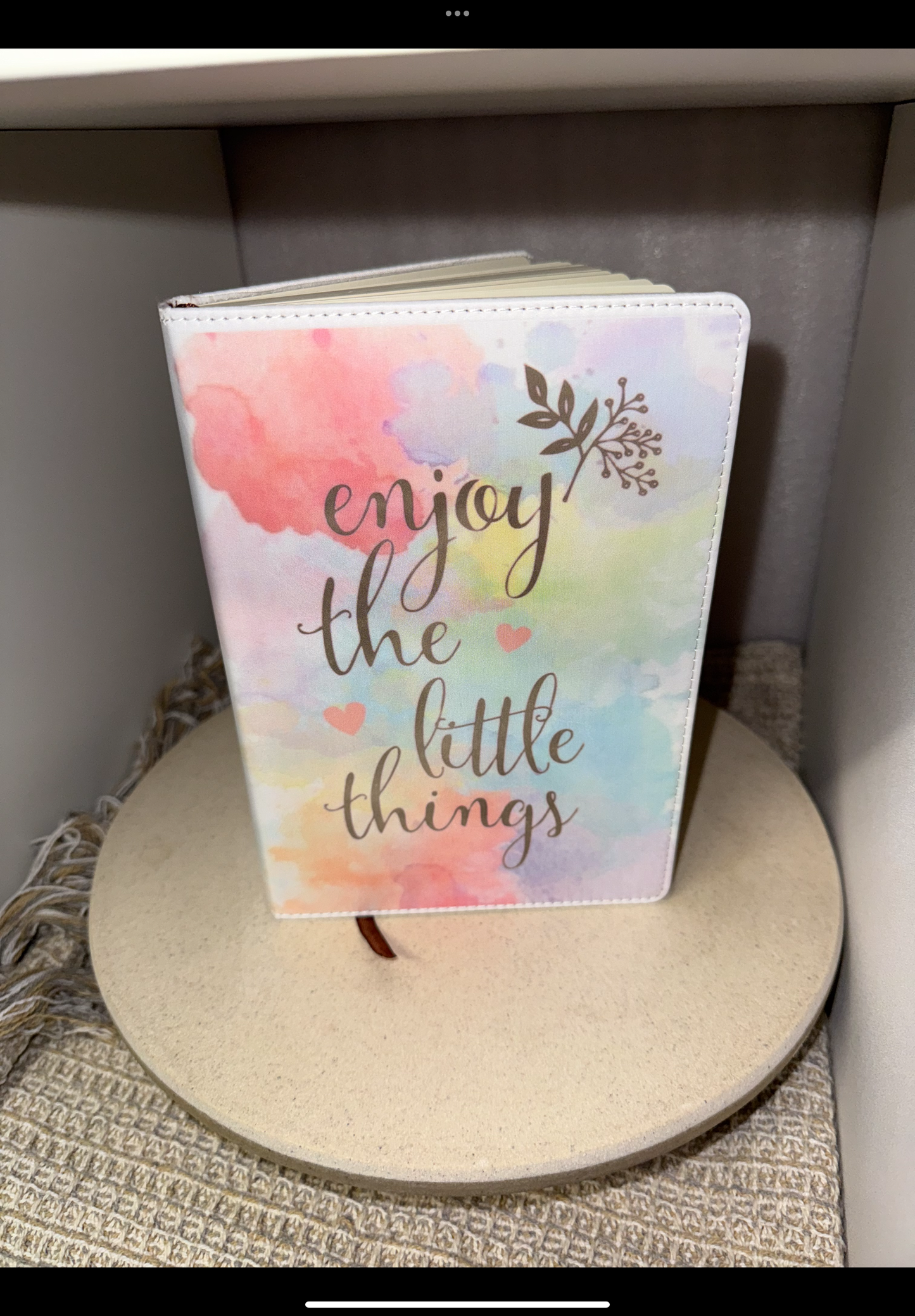 Enjoy the little things never give up book PREORDER