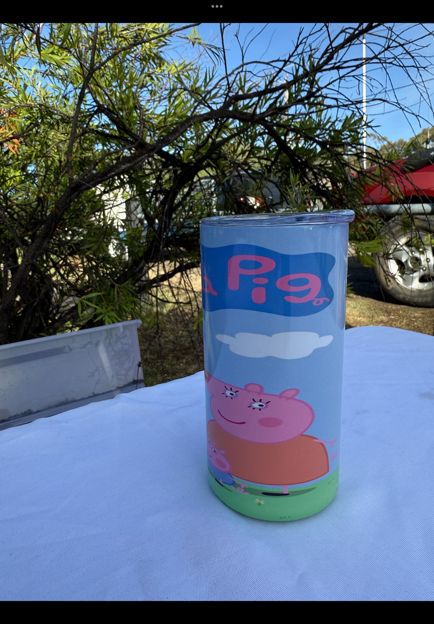 Peppa pig kids tumbler