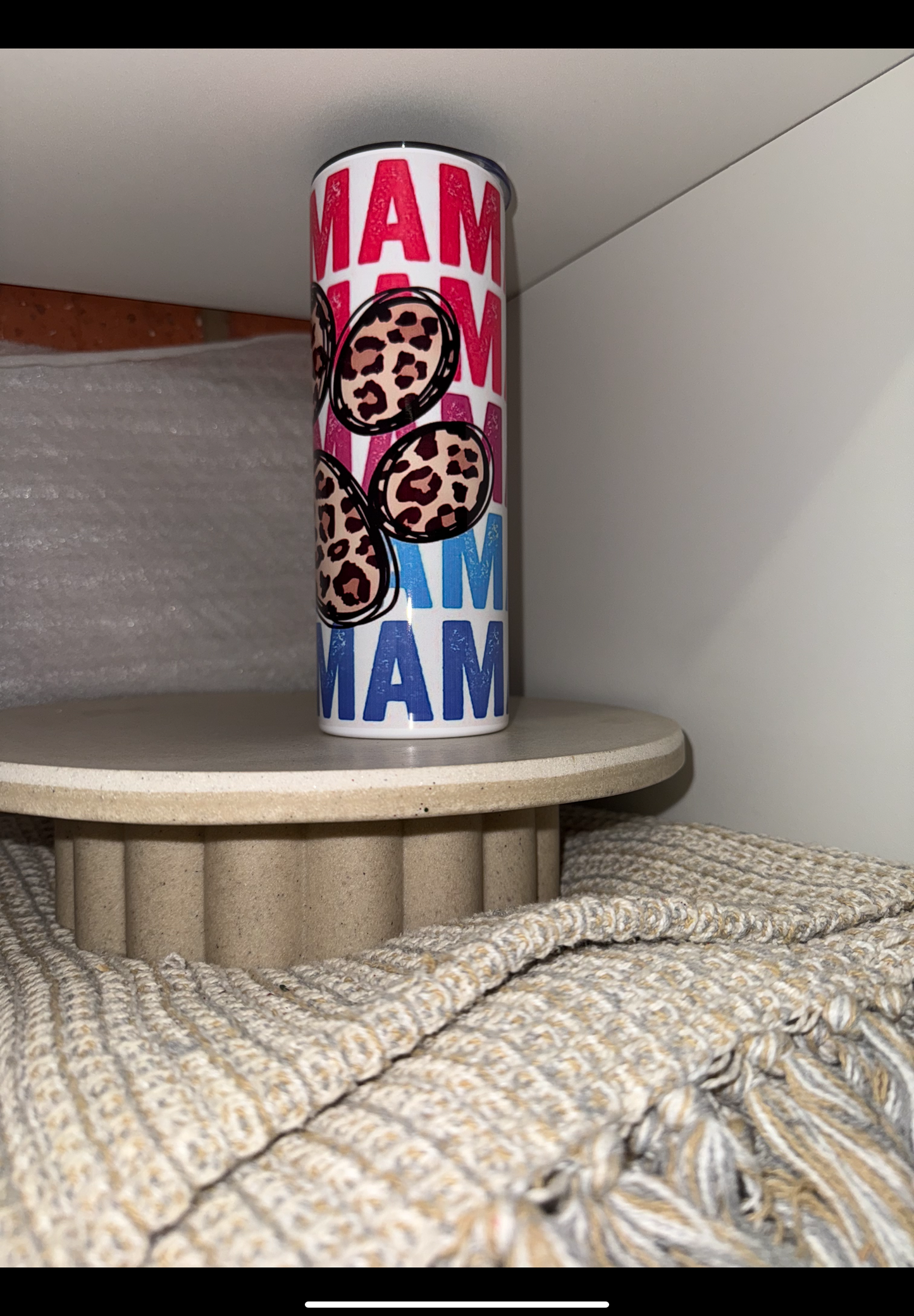 Dog mum tumbler