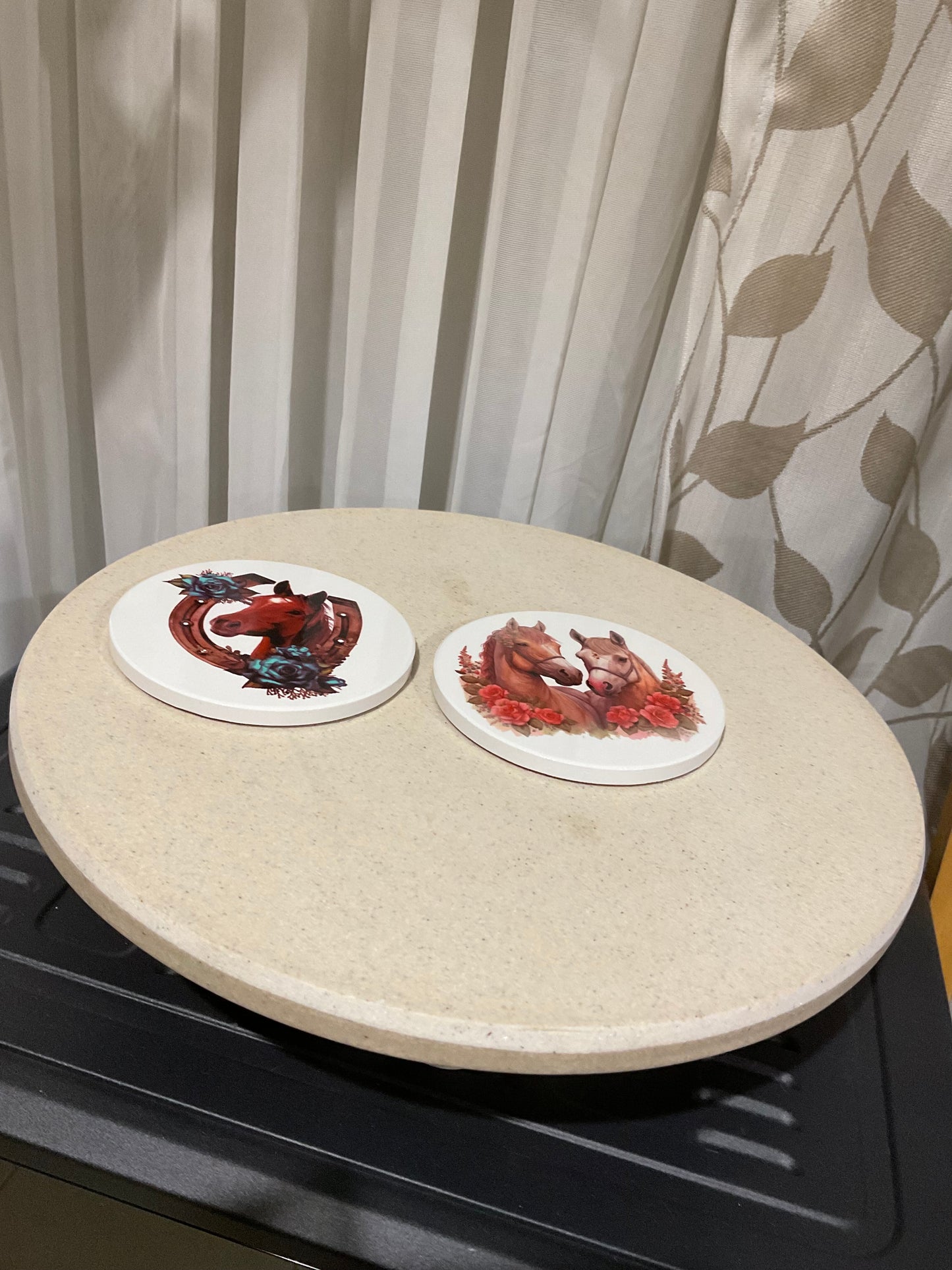 Horse coasters
