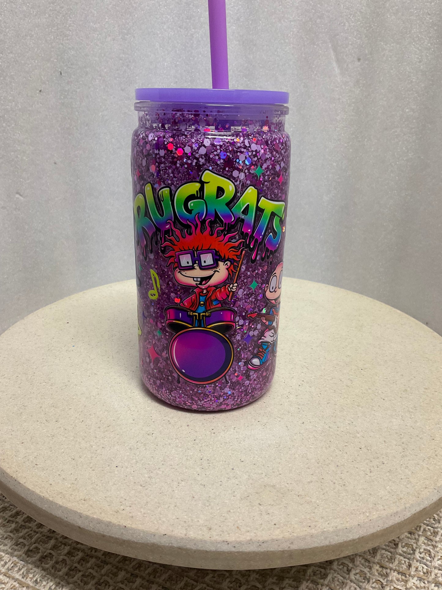 Rugrats acrylic snowglobe