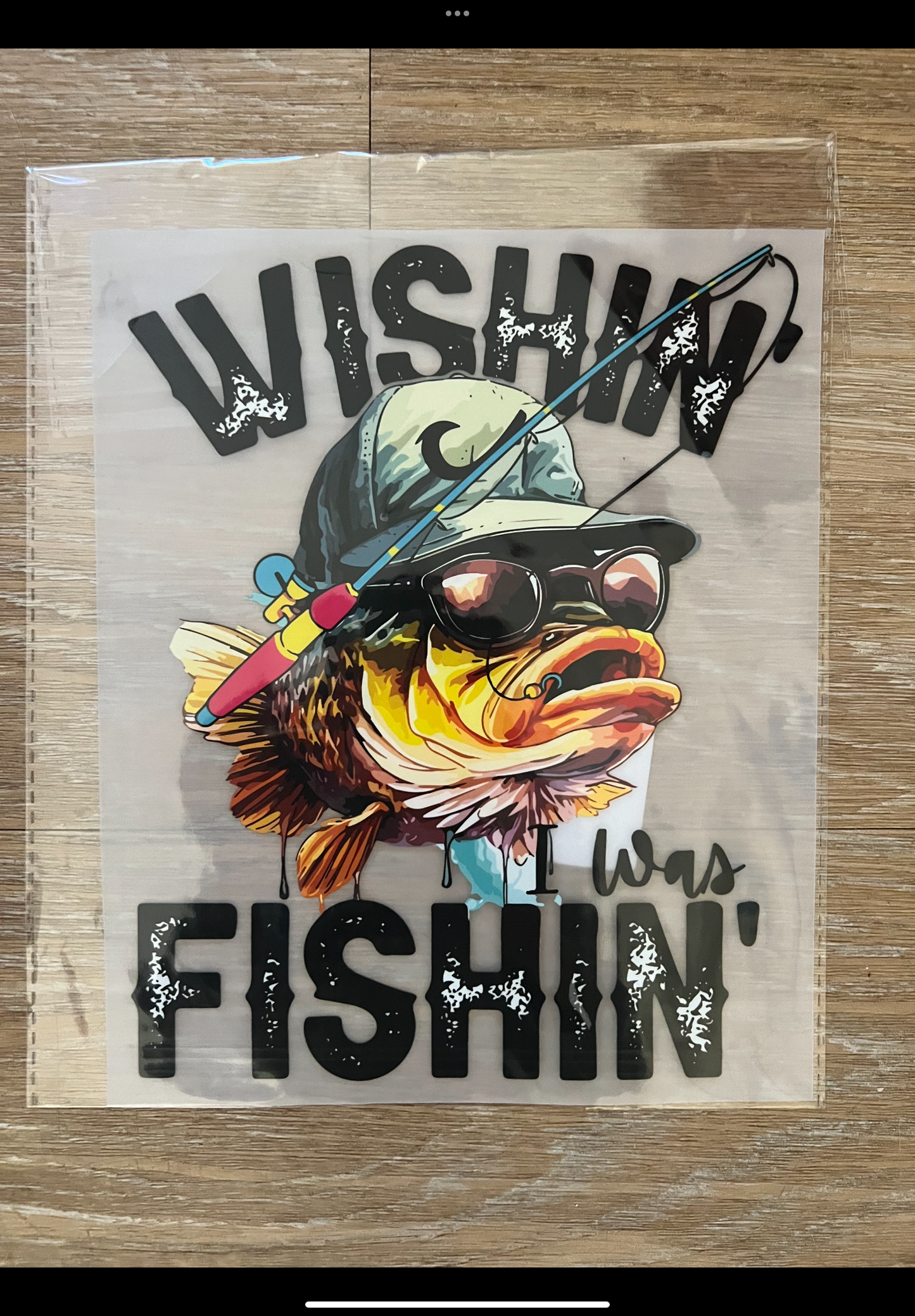 Wishing  was fishing