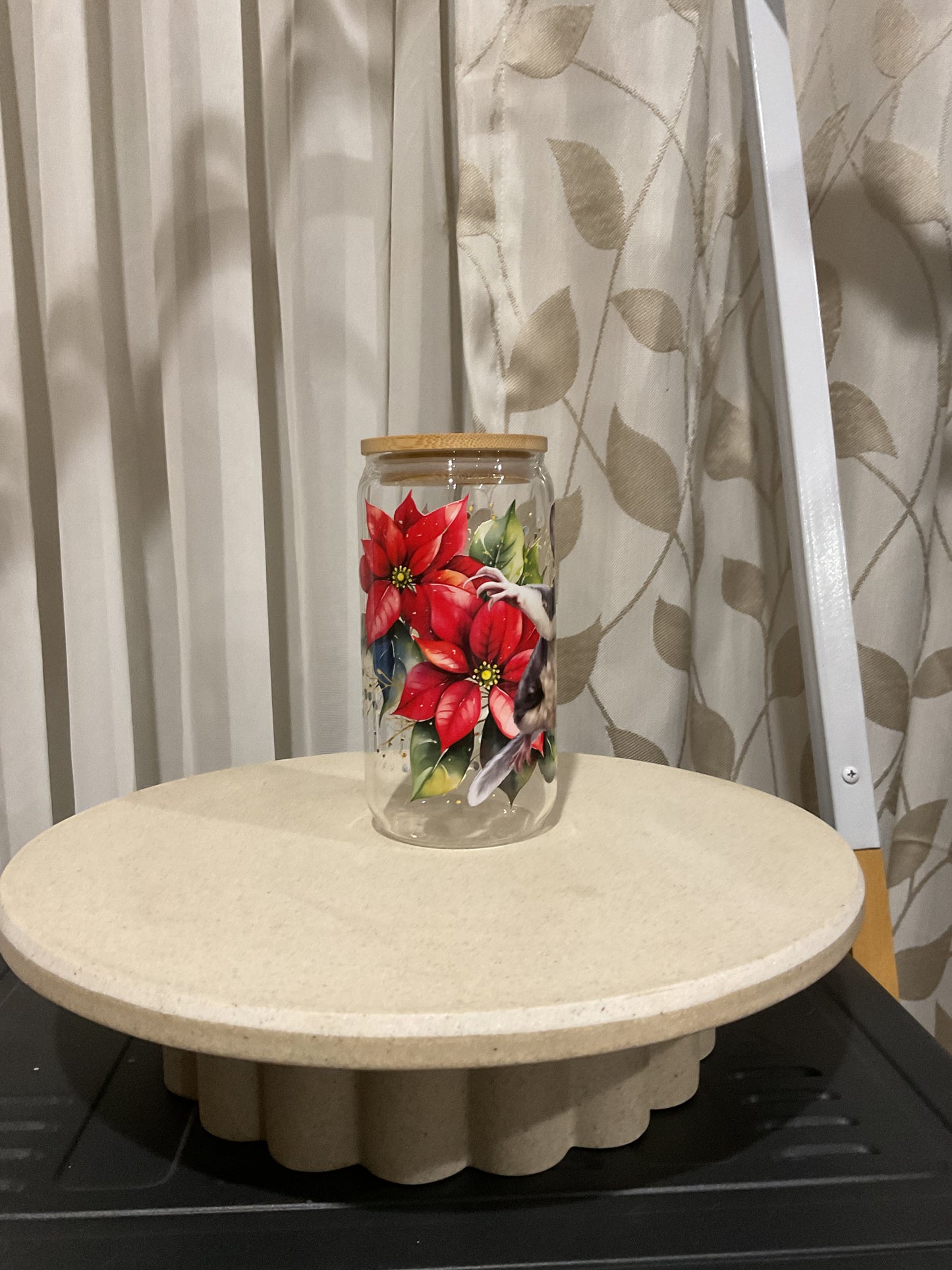 Sugar glider clear glass