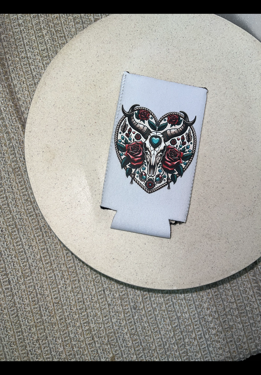 Skull stubby holder