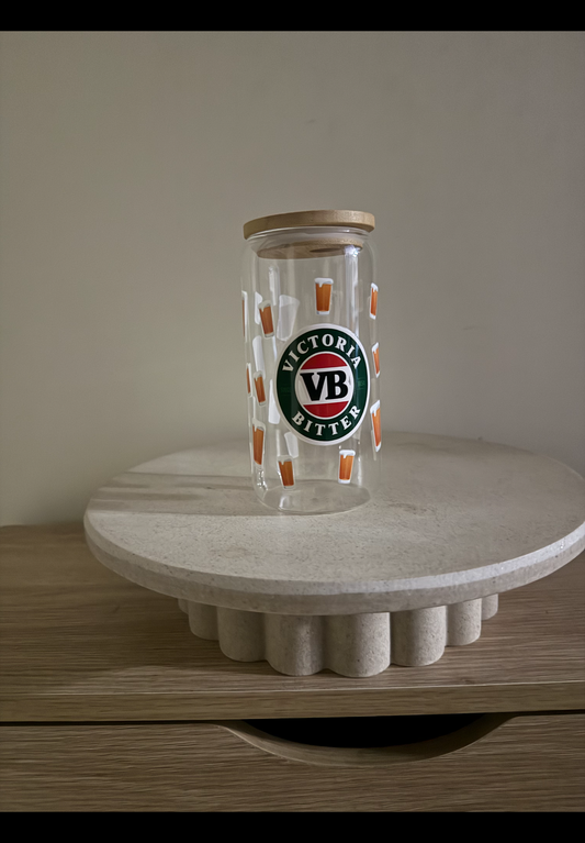Victorian bitter vb clear glass