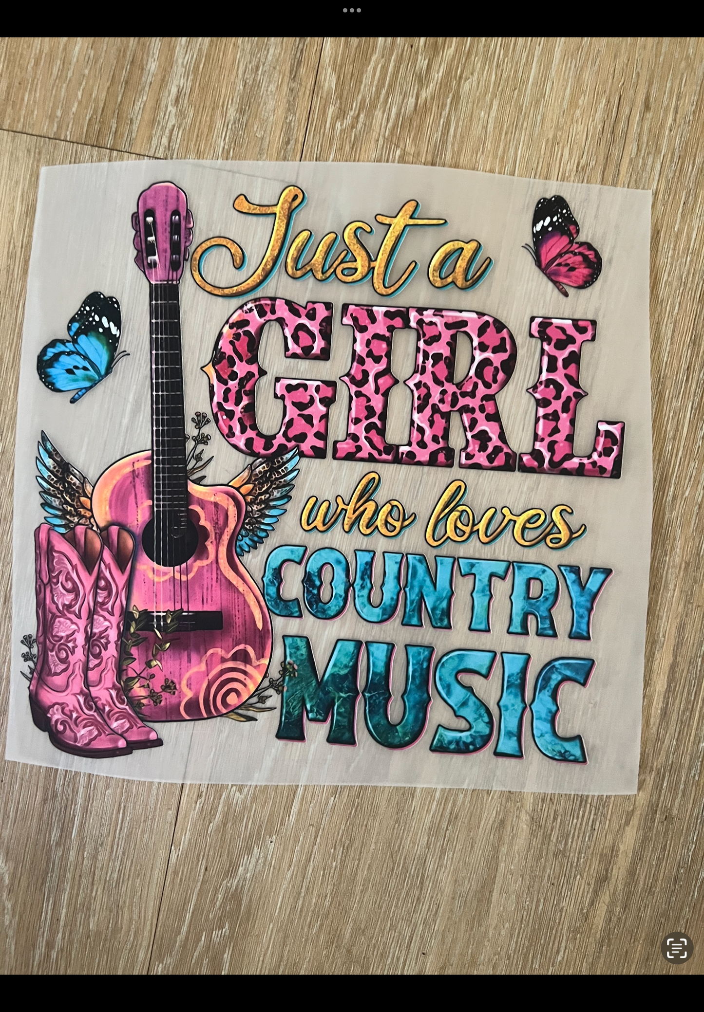 Country music tshirt or jumper