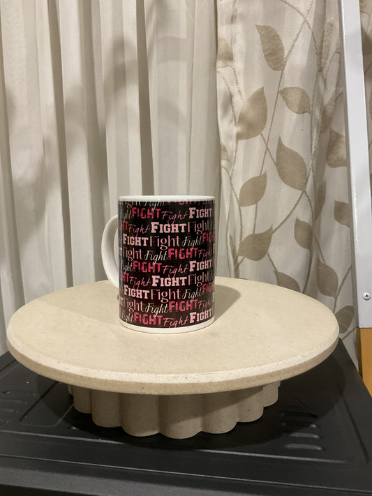 Fight cancer mug
