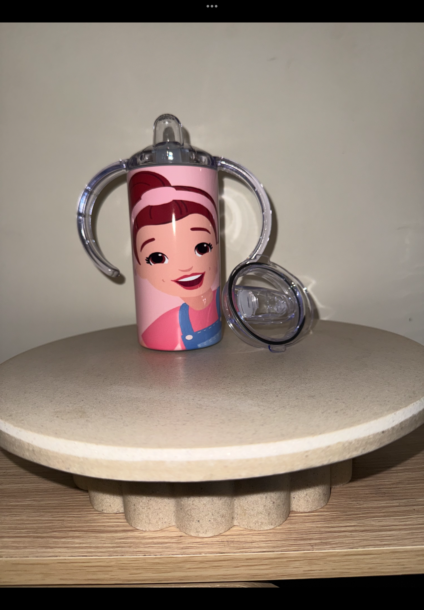 Miss Rachel sippy turns into tumbler