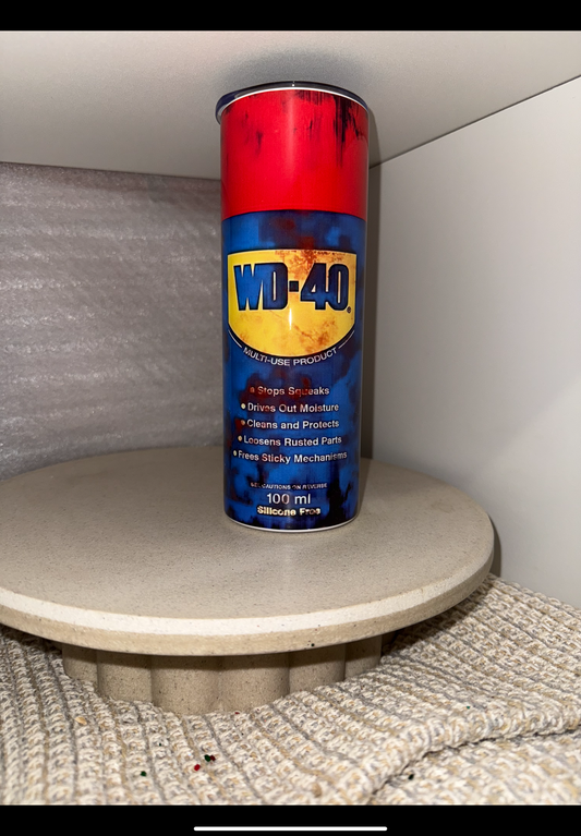 Wd 40 spray tumbler