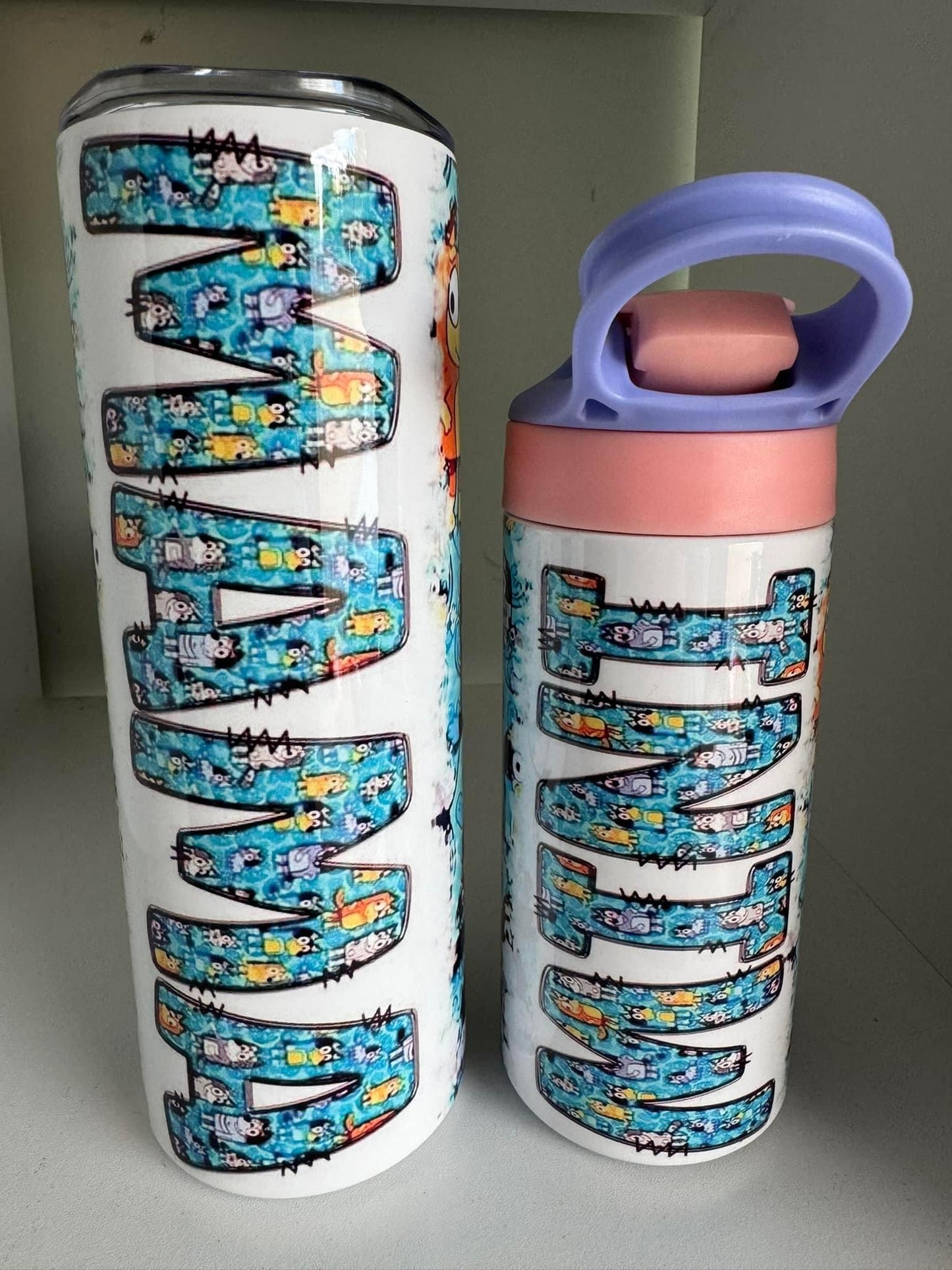 Bluey mama and mini set