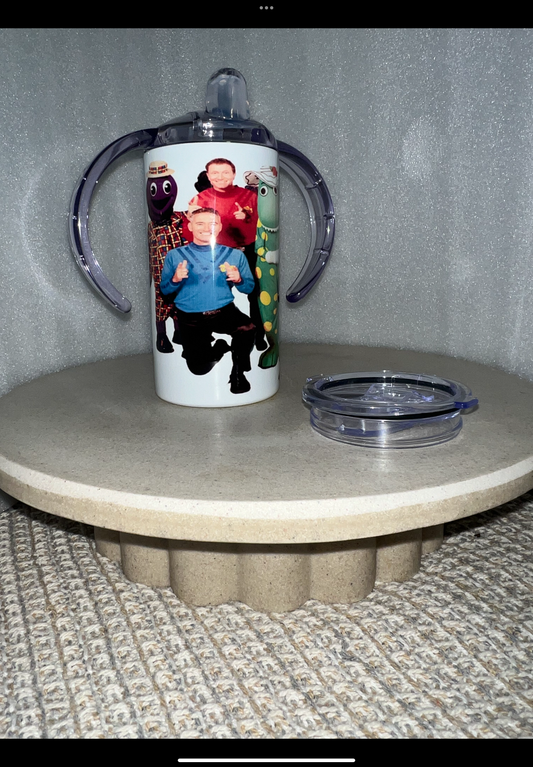Wiggles baby sippy with lid