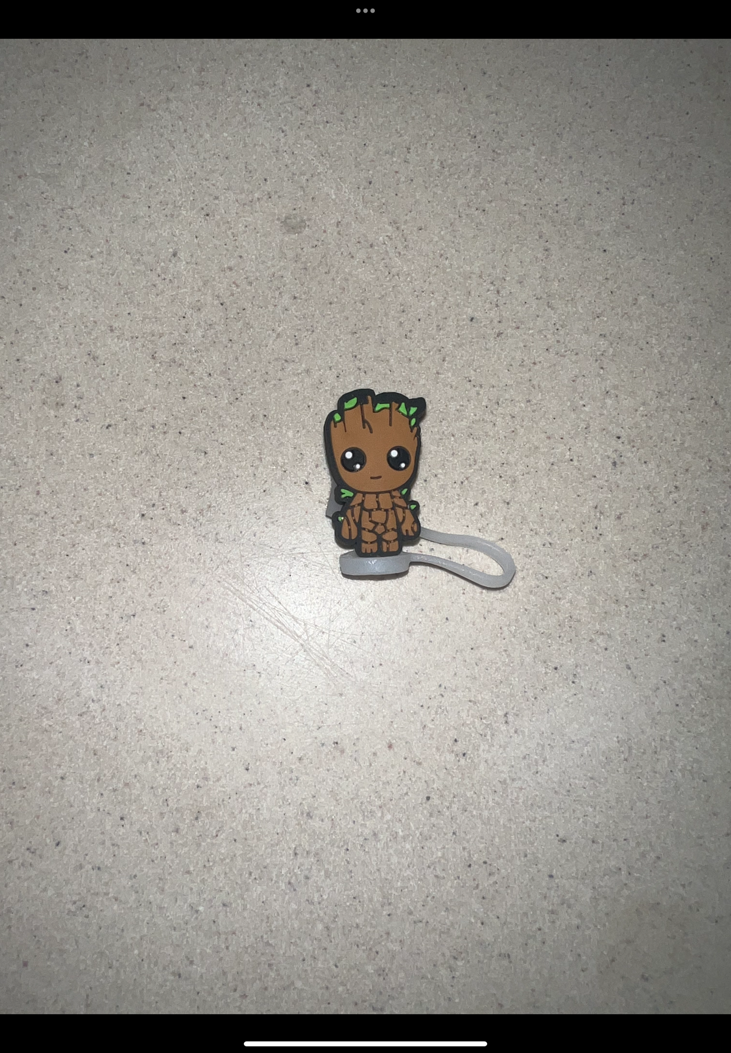 Groot straw topper