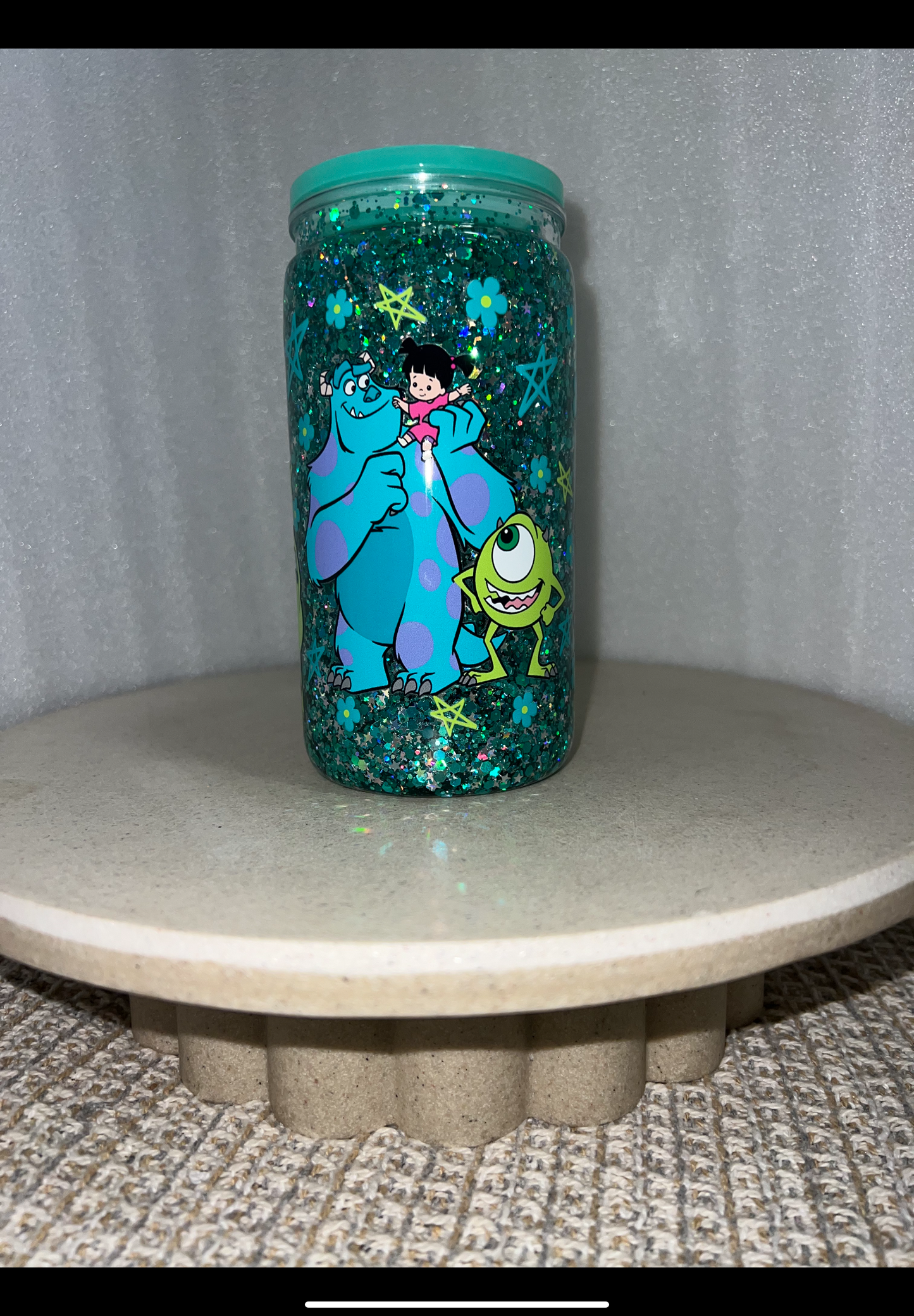 Monsters inc snow globe acrylic