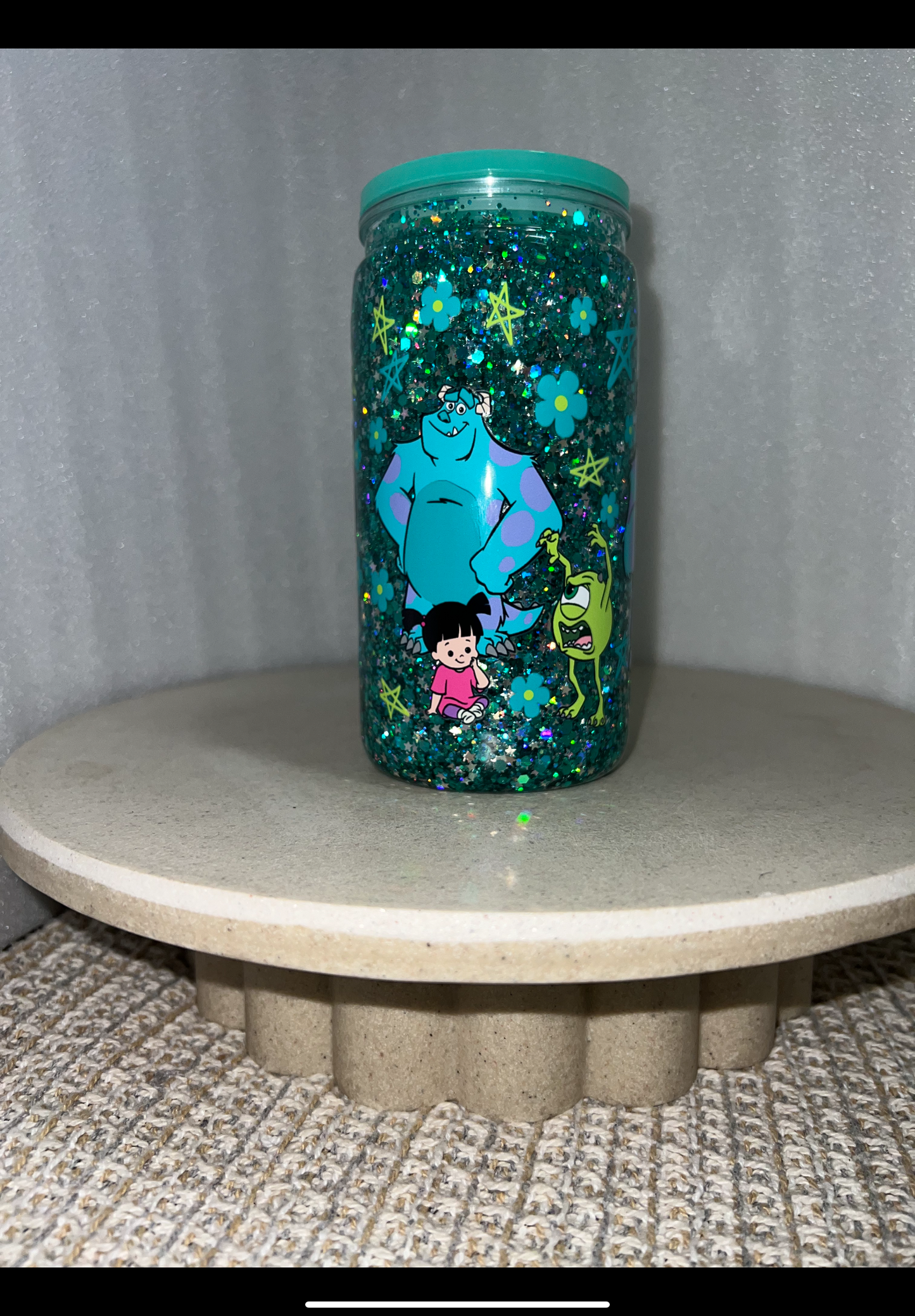 Monsters inc snow globe acrylic