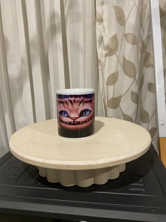 Alice in wonderland cat mug