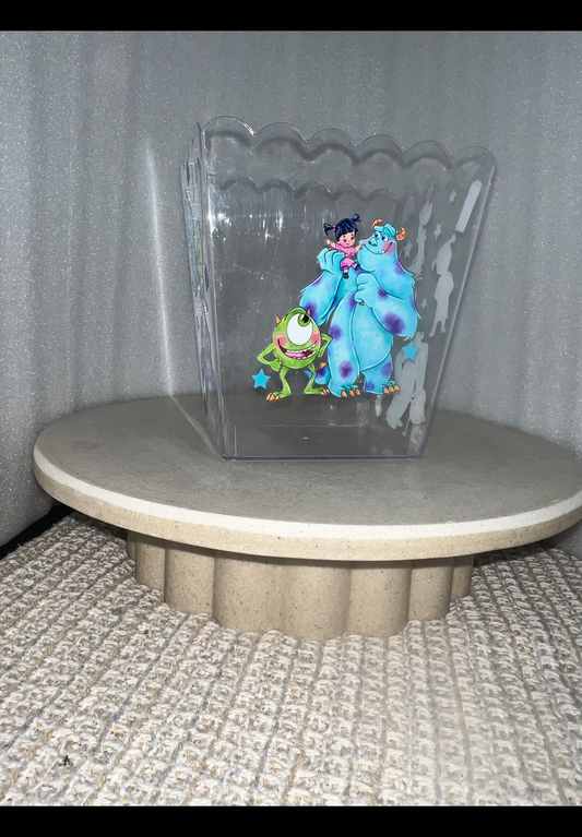 Monsters inc popcorn box