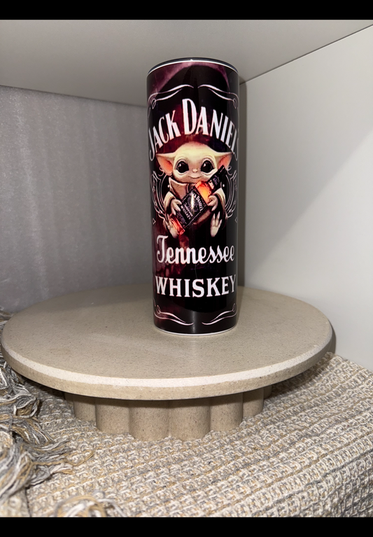 Jack Daniel’s whisky yoda tumbler