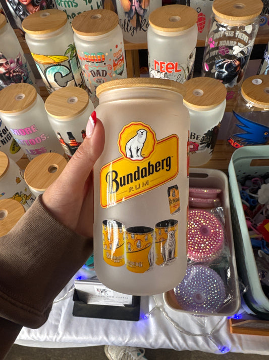 Bundaberg frosted glass