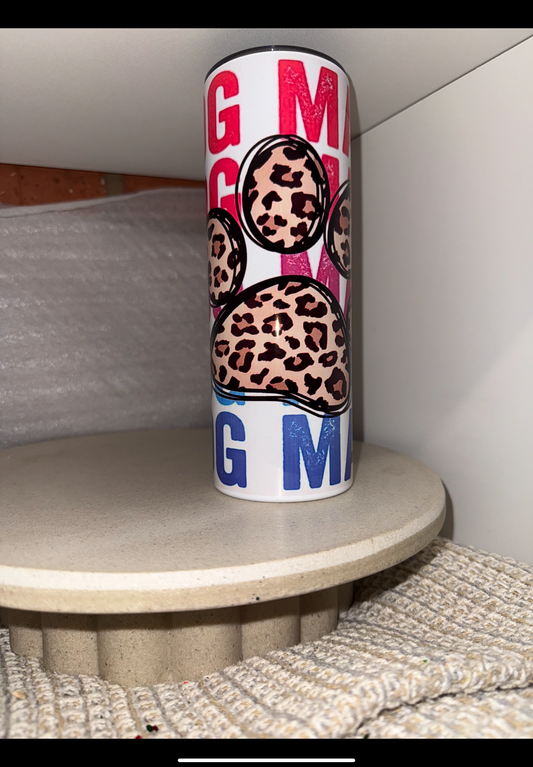Dog mum tumbler