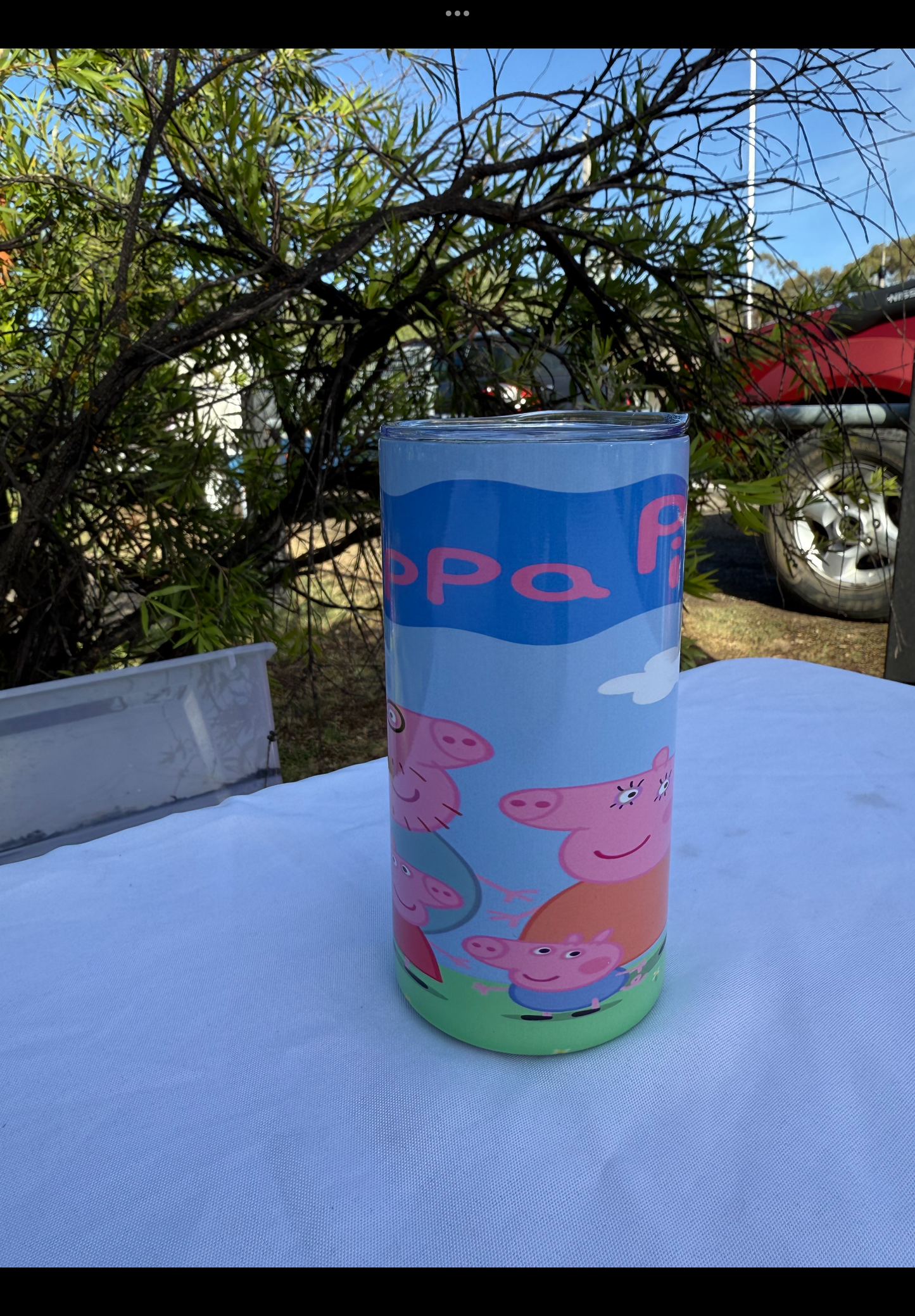 Peppa pig kids tumbler