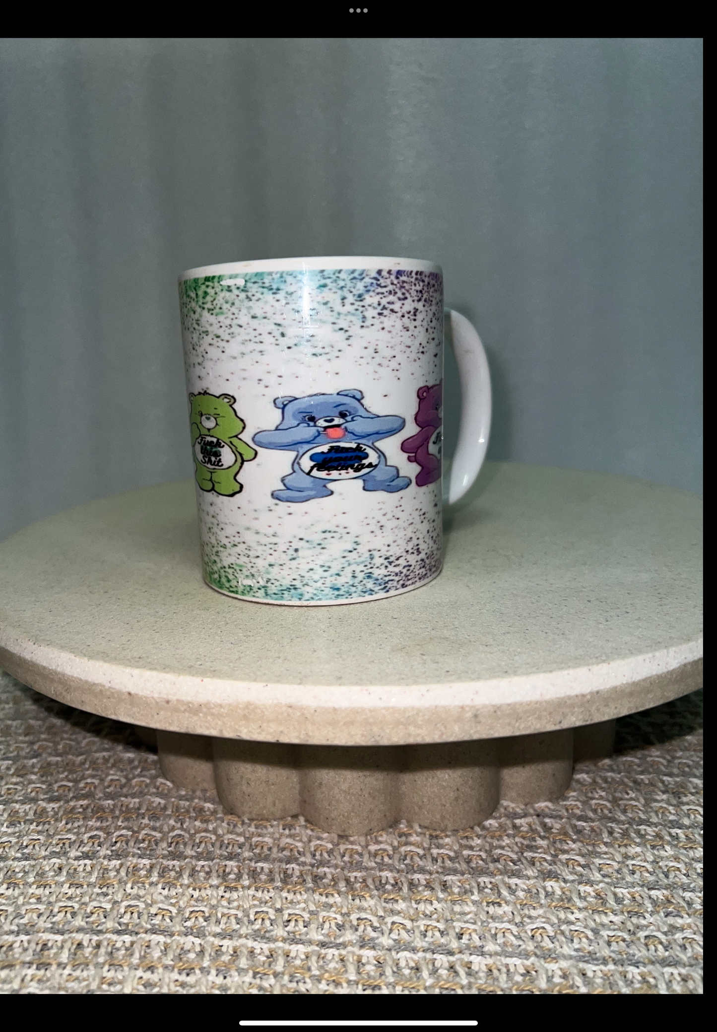 Swear bear mugs