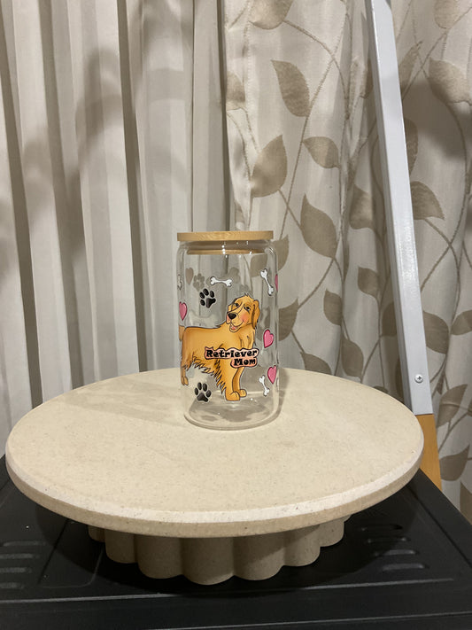 Retriever mum clear glass
