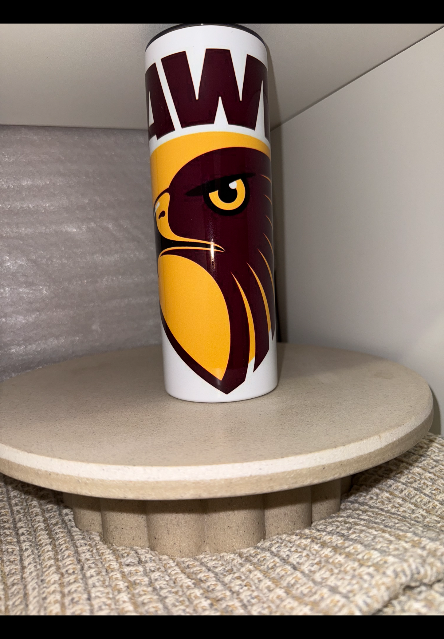 Hawks tumbler