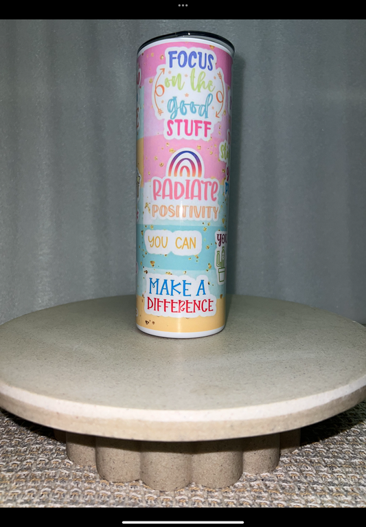 Positivity tumbler