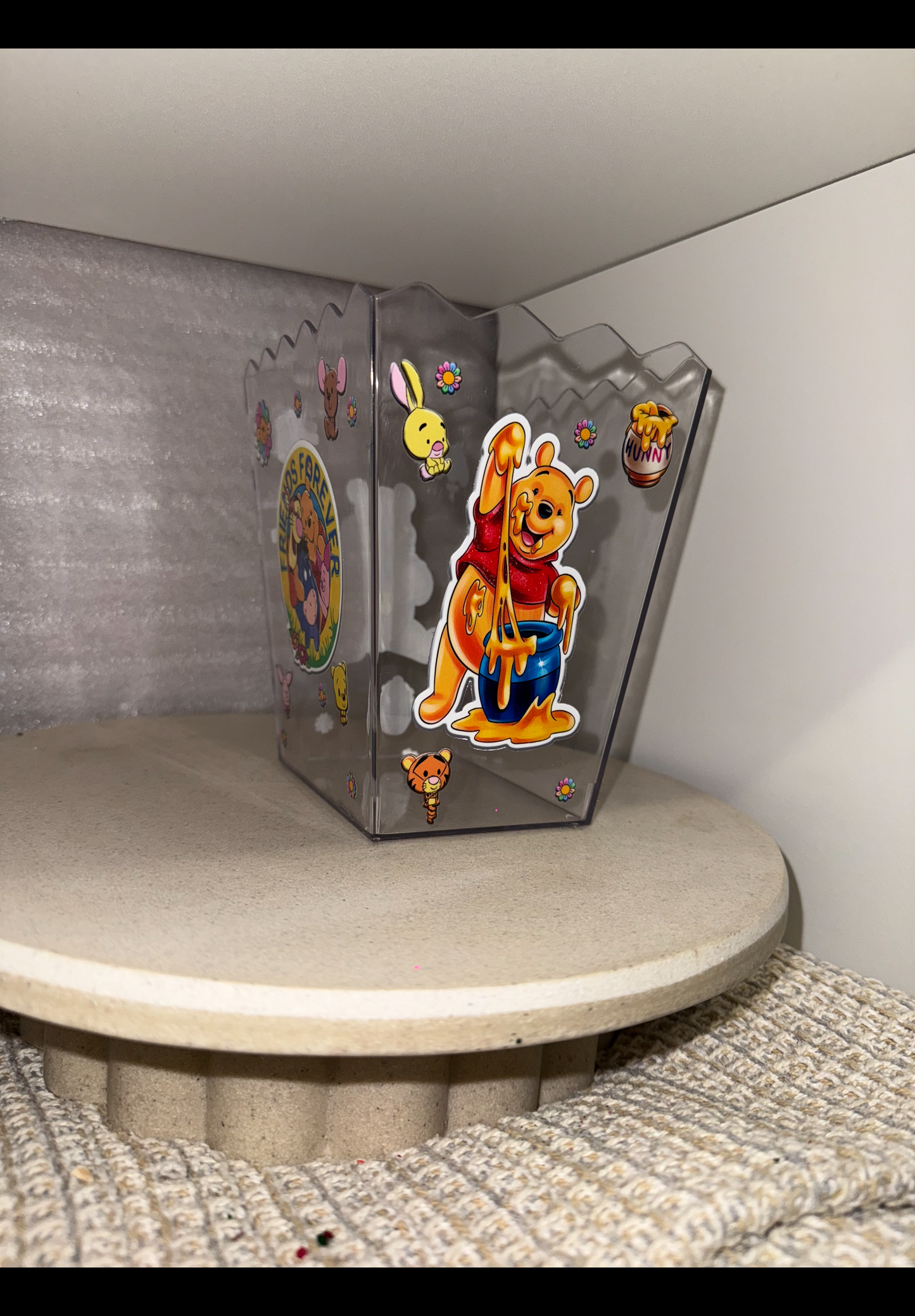 Poo bear small popcorn bucket