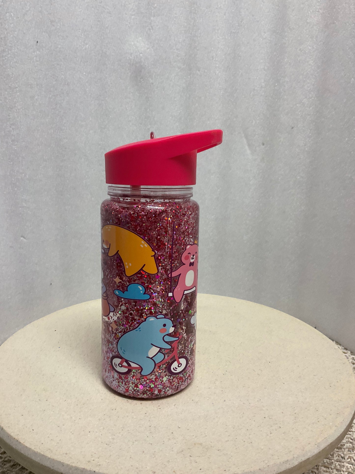 Bears snowglobe drink bottle