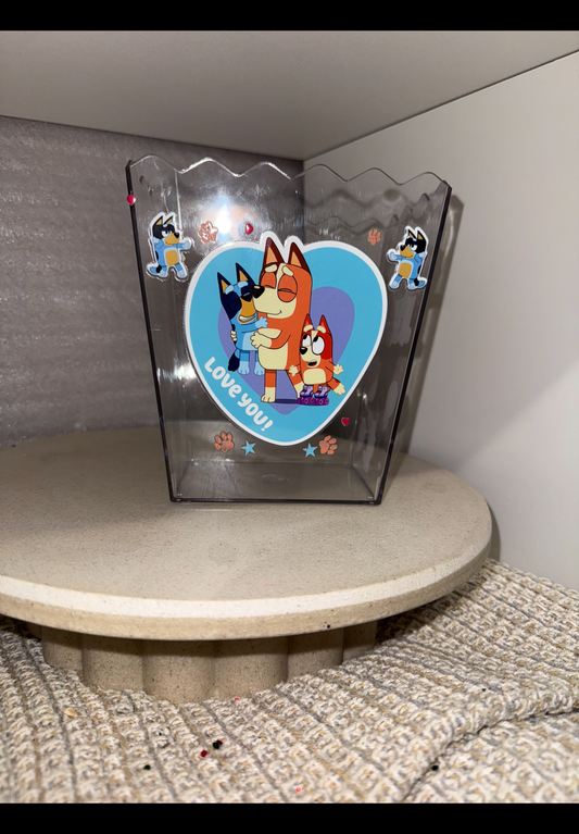Bluey small popcorn bucket