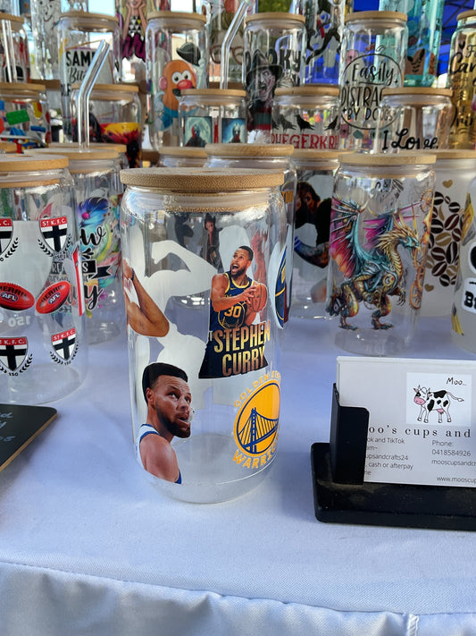 Stephan curry clear glass