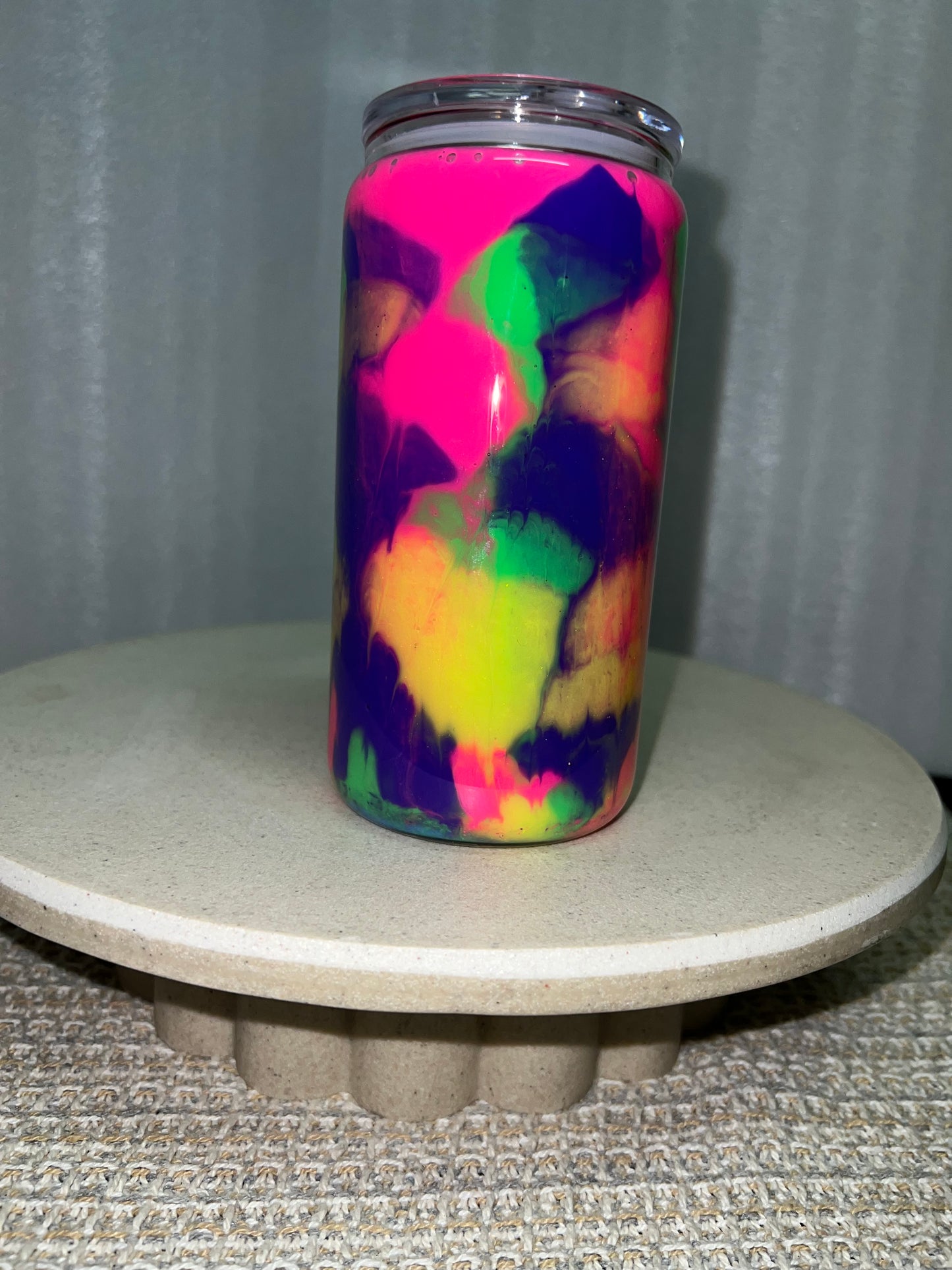 Milkshake glass cup